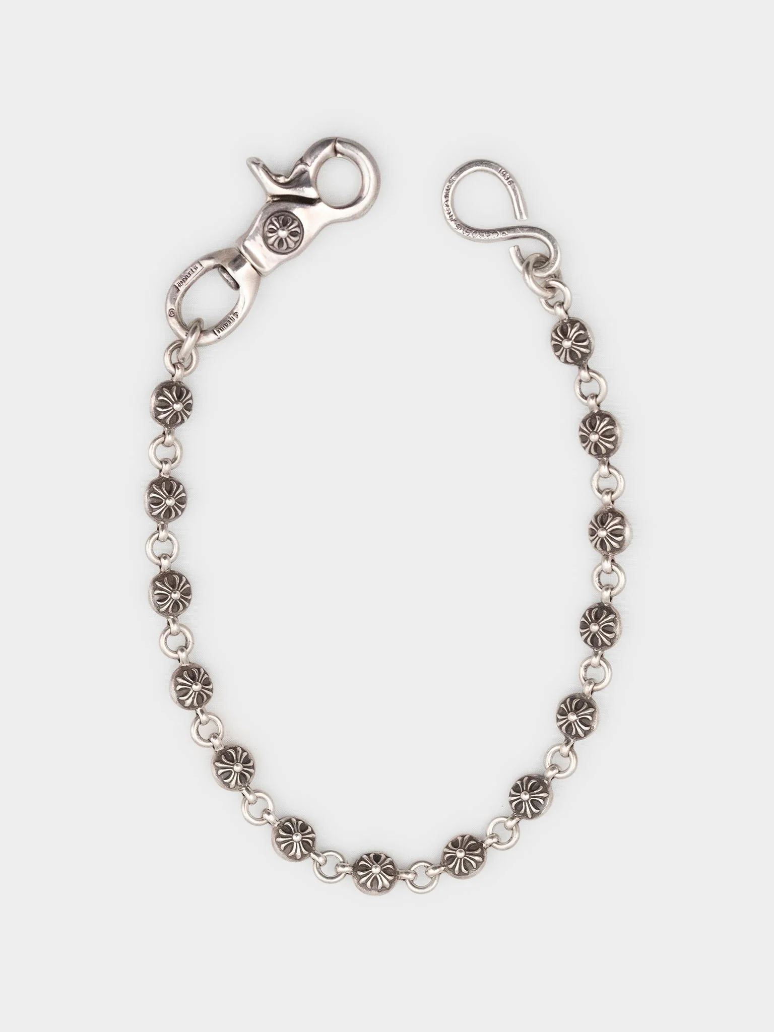 17" Crossball Wallet Chain