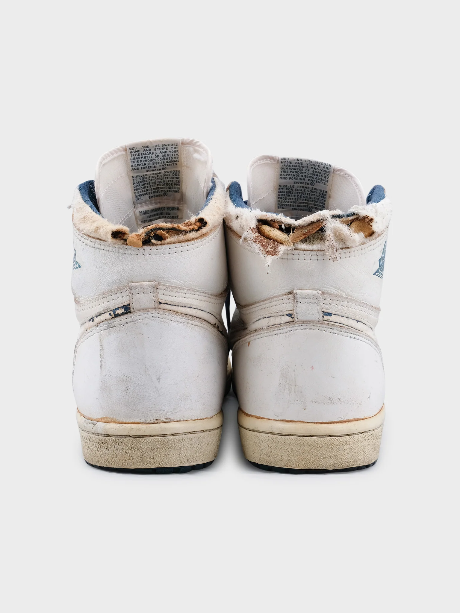 1985 Metallic Blue Jordan 1 - Image 3