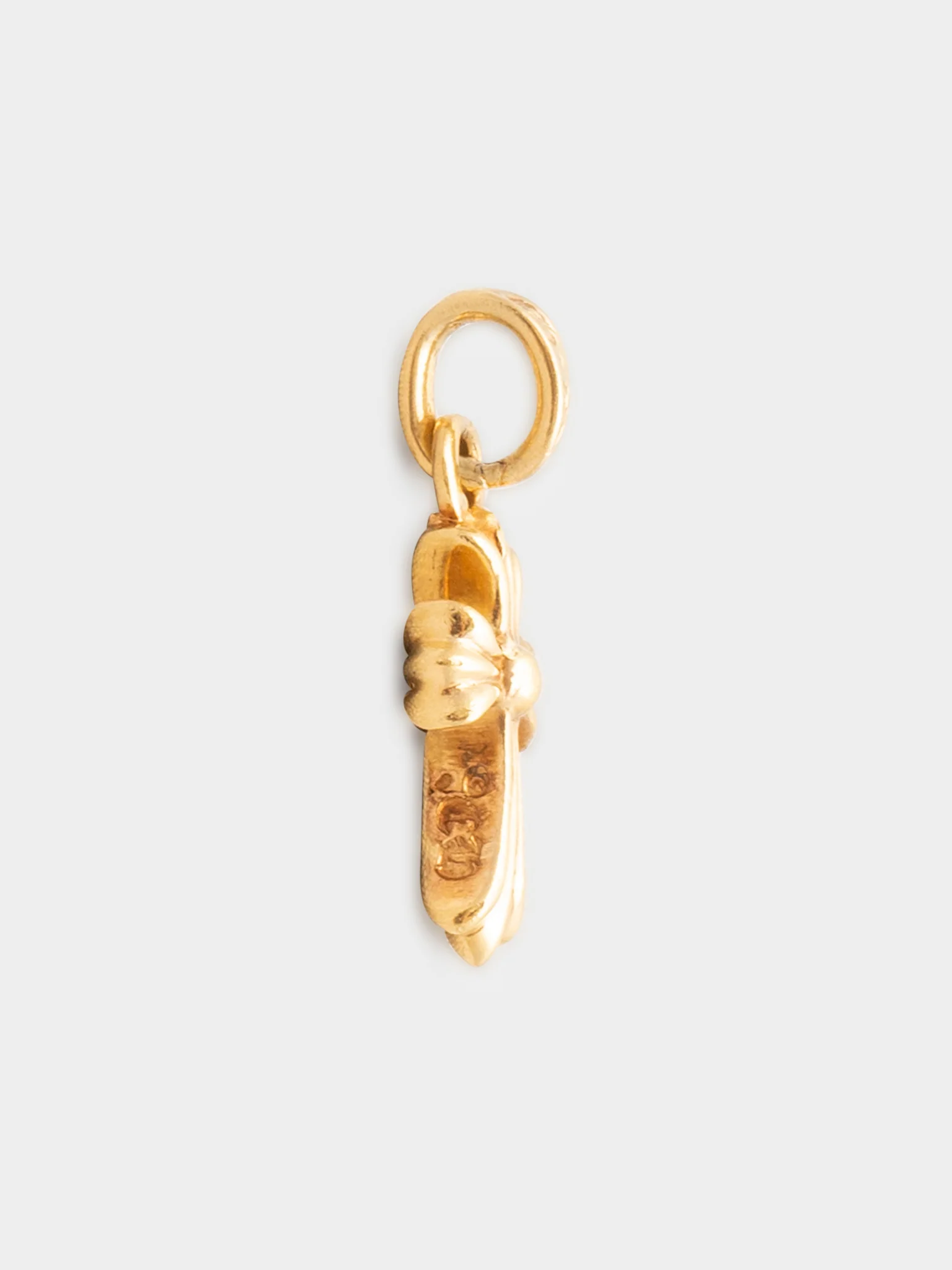 22K Pavé Diamond Baby Fat Pendant - Image 3