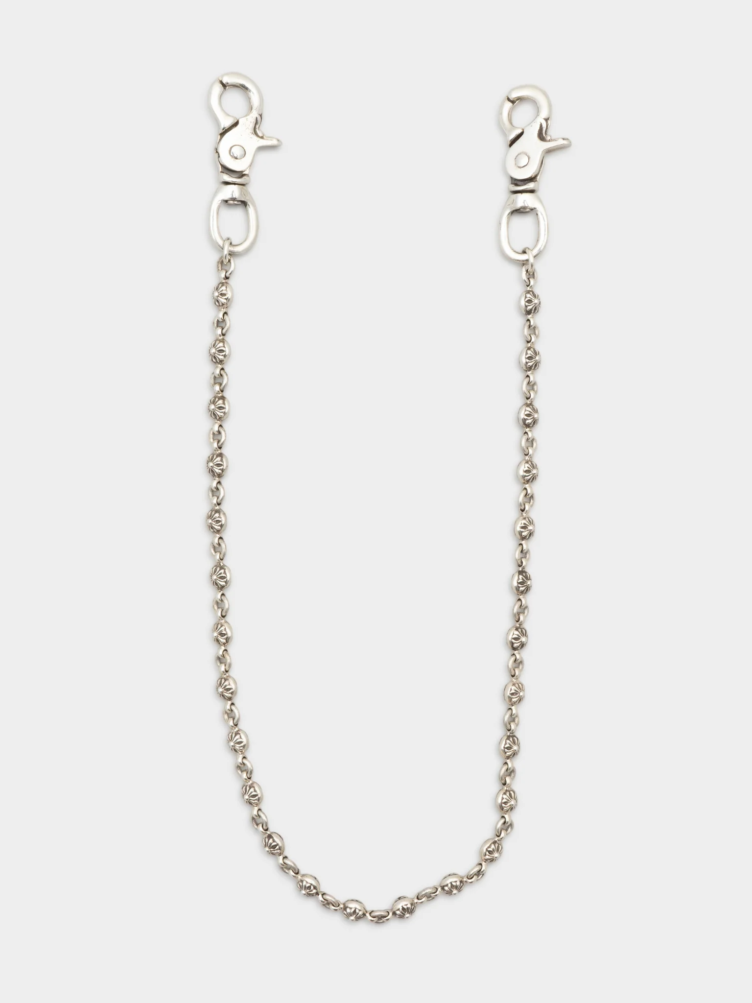26" Double Lobster #1 Crossball Wallet Chain - Image 2
