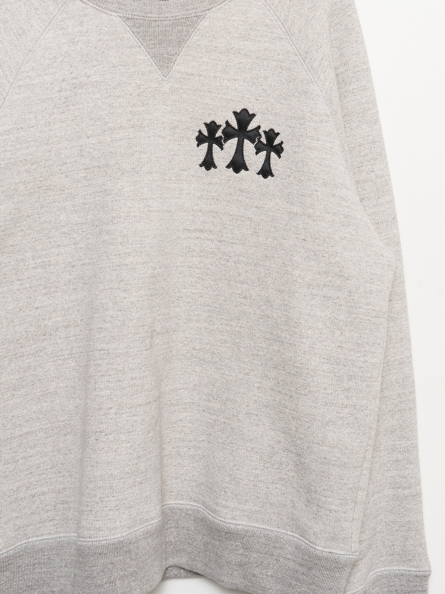 7-11 Triple Cross Embroidered Crewneck - Image 2