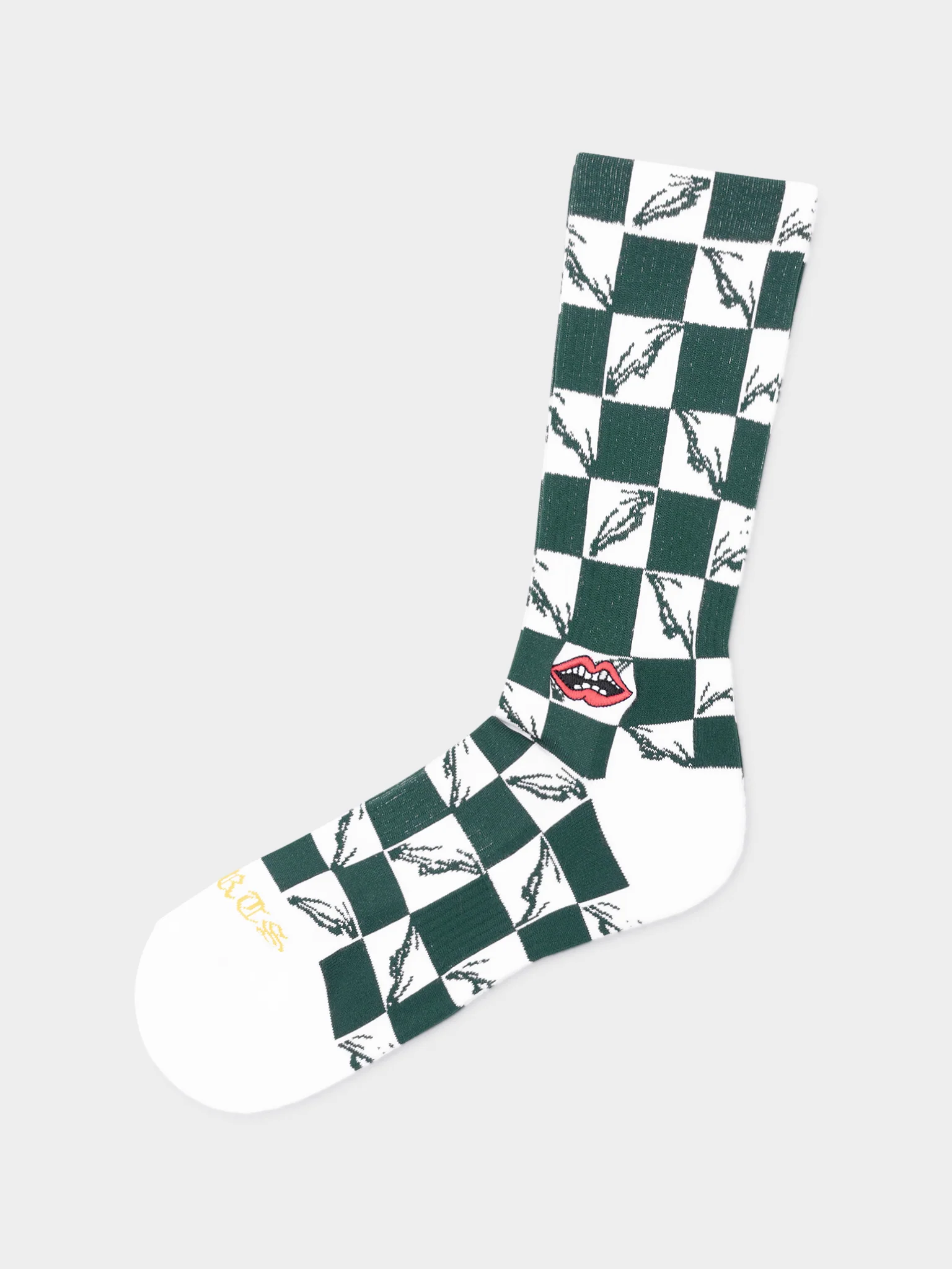Matty Boy 99 Eyes Socks - Green - Image 3