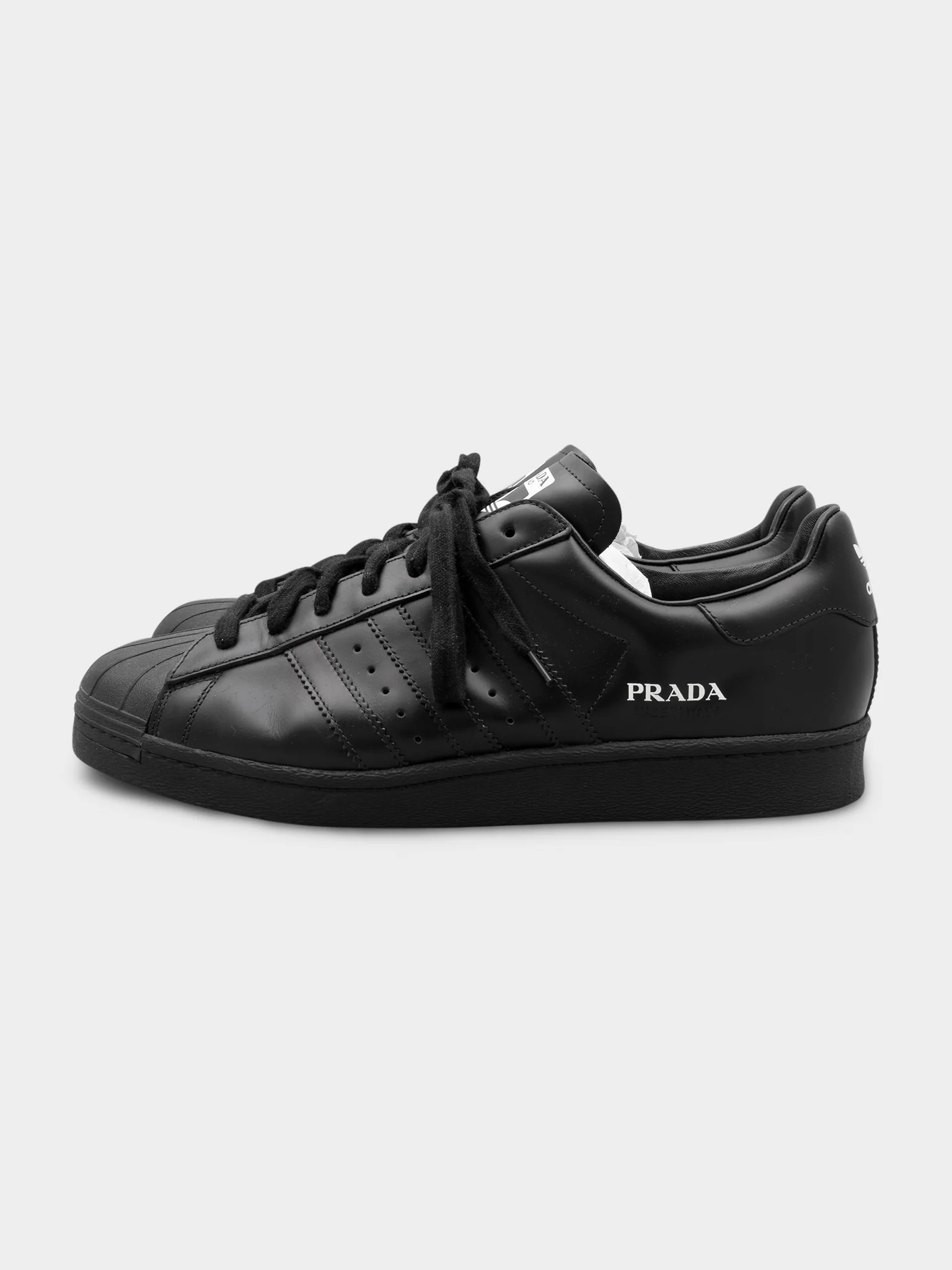Adidas Black Superstar Core Sneakers - Image 3