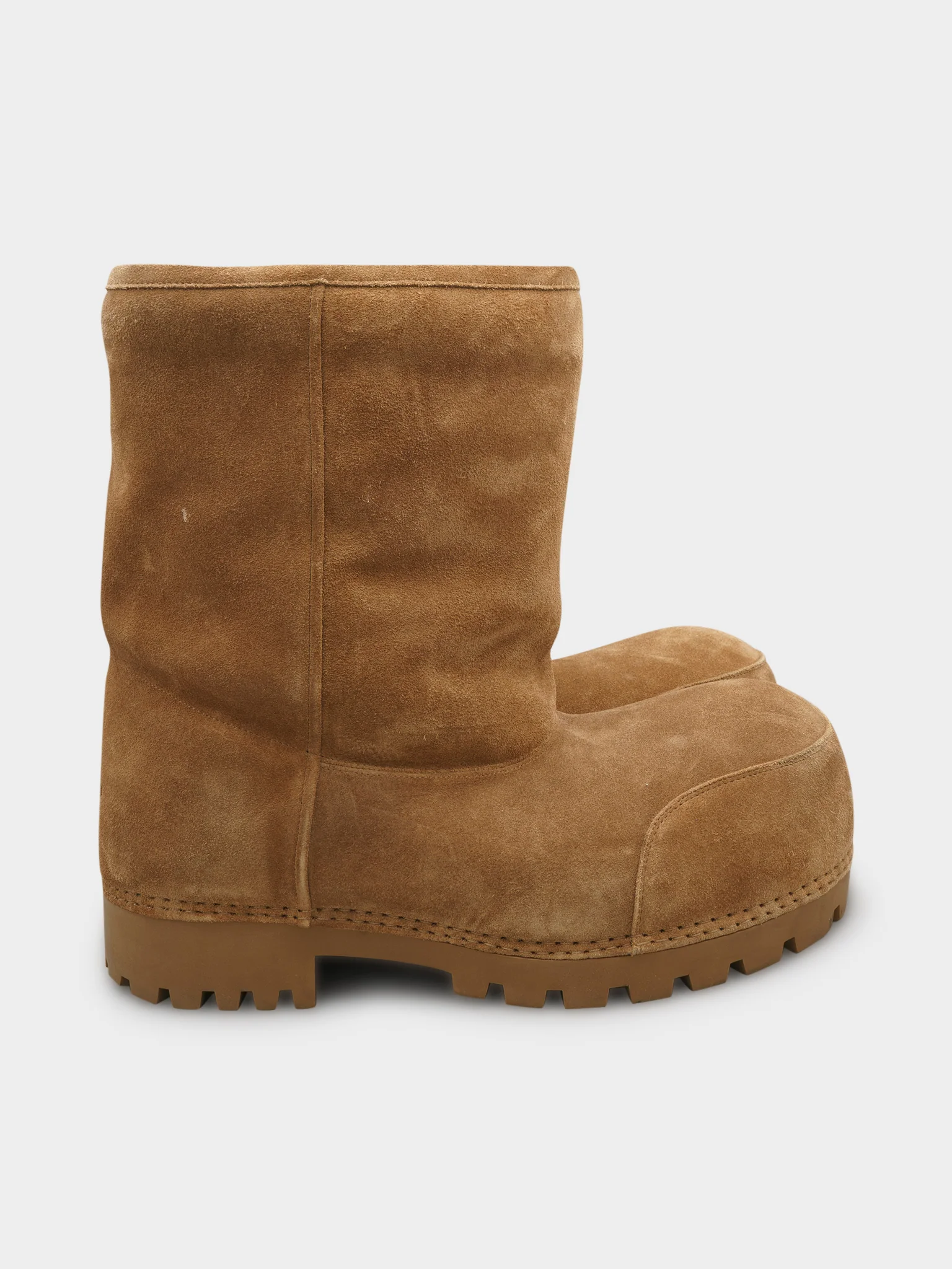 Alaska Brown Suede Mid - Image 5