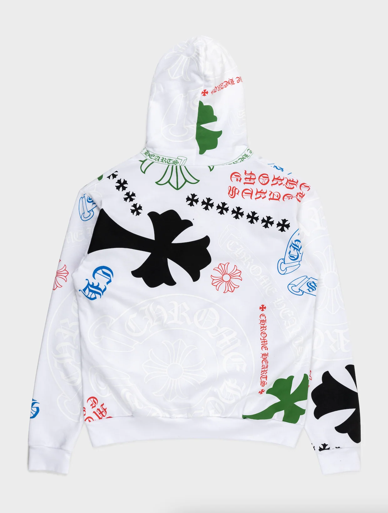 Stencil All-Over Print Hoodie - Image 2