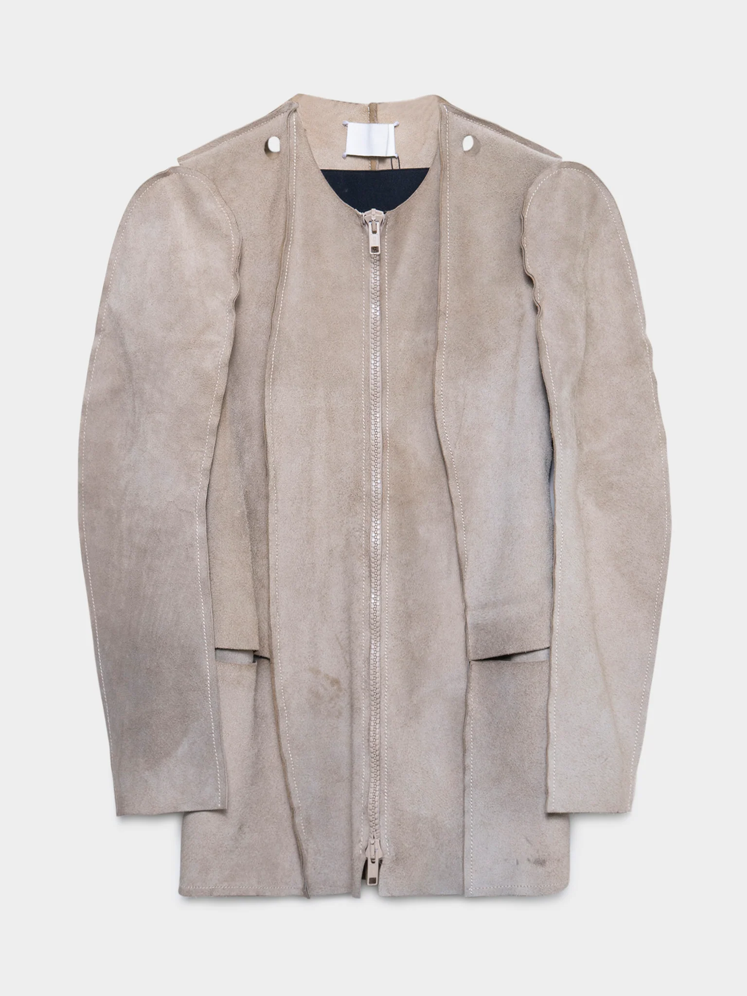 Artisanal Flat Suede Jacket