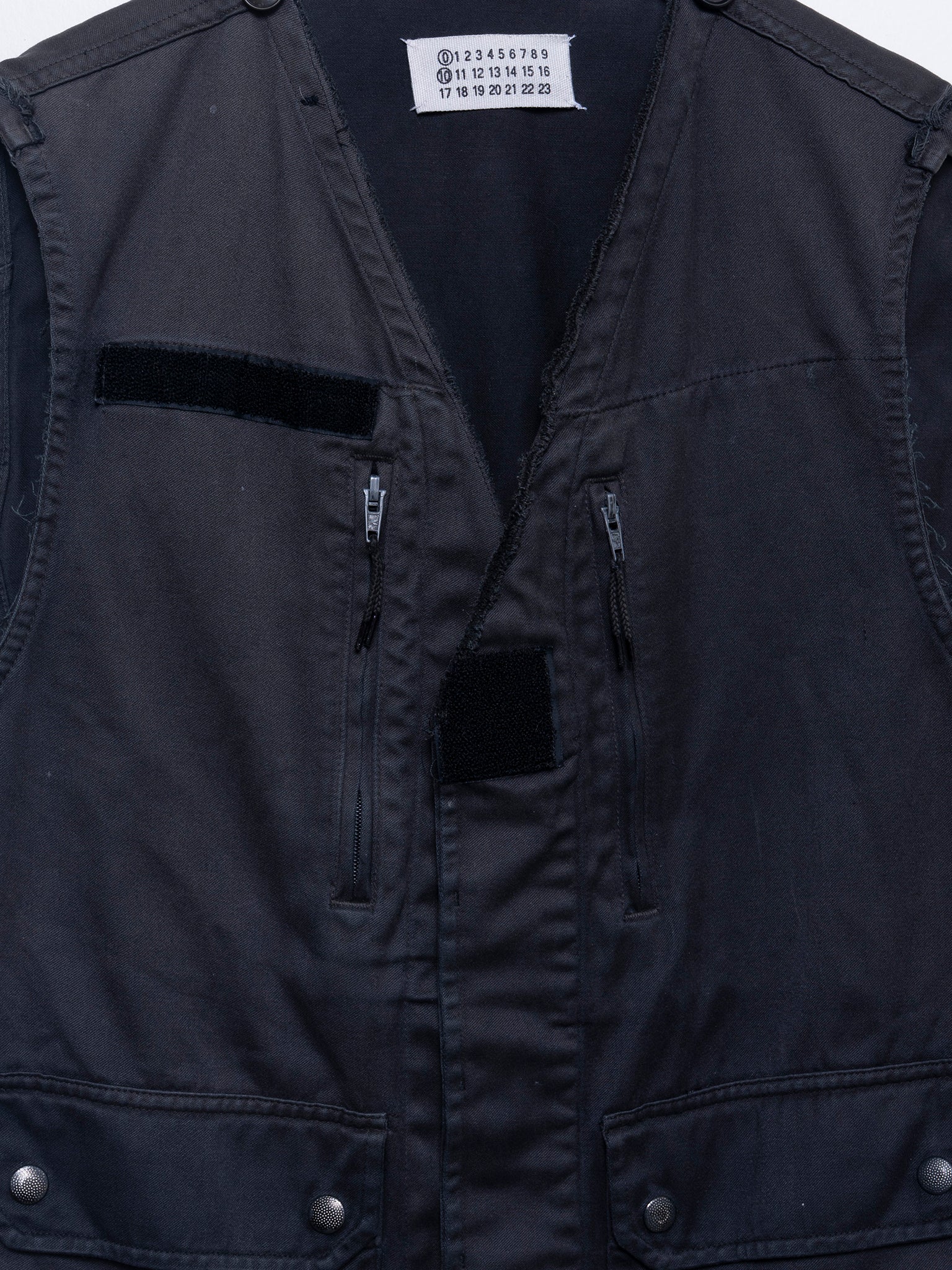 Artisanal French Military Vest - Image 2