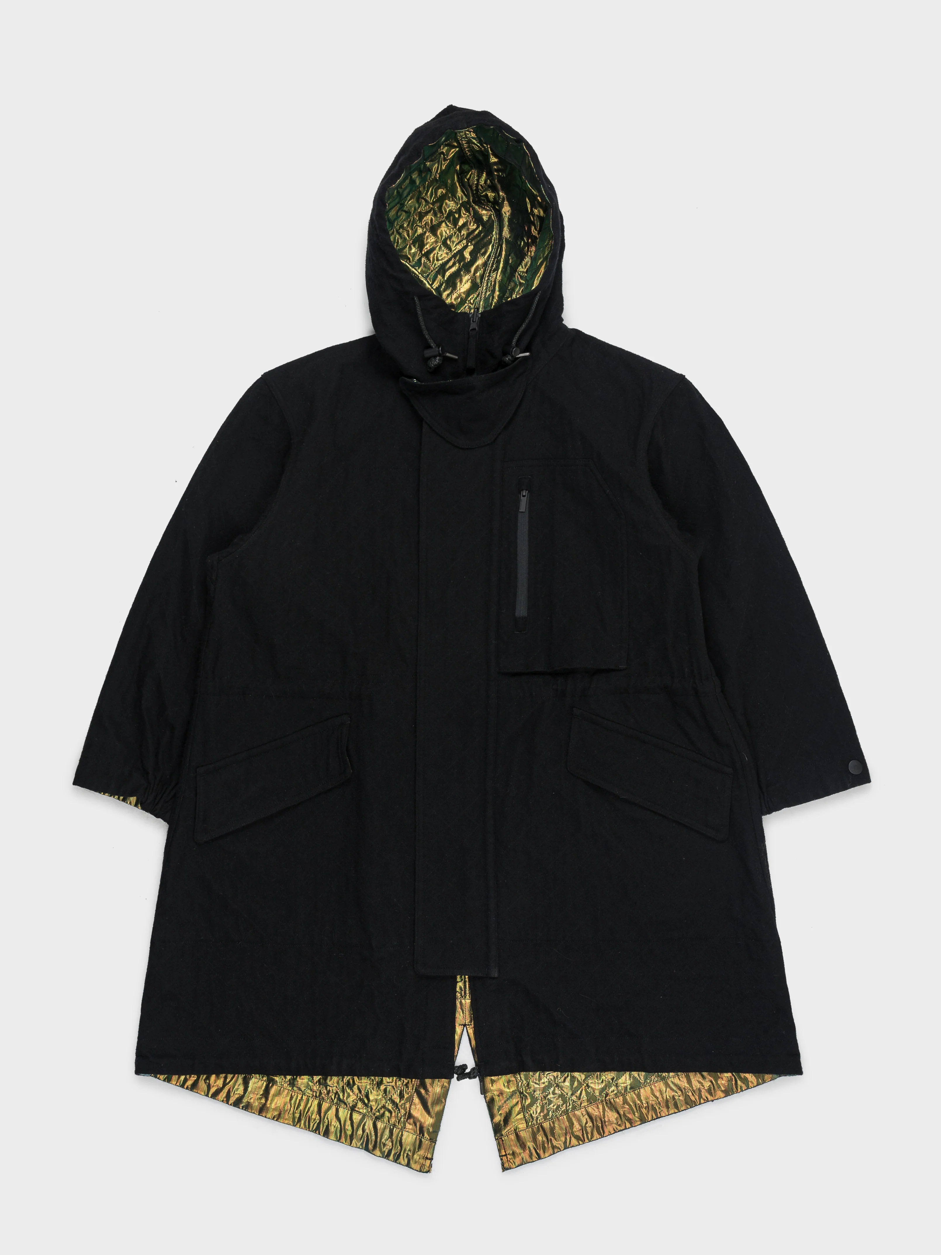 'Aurora' Reversible Fishtail Parka - Image 4