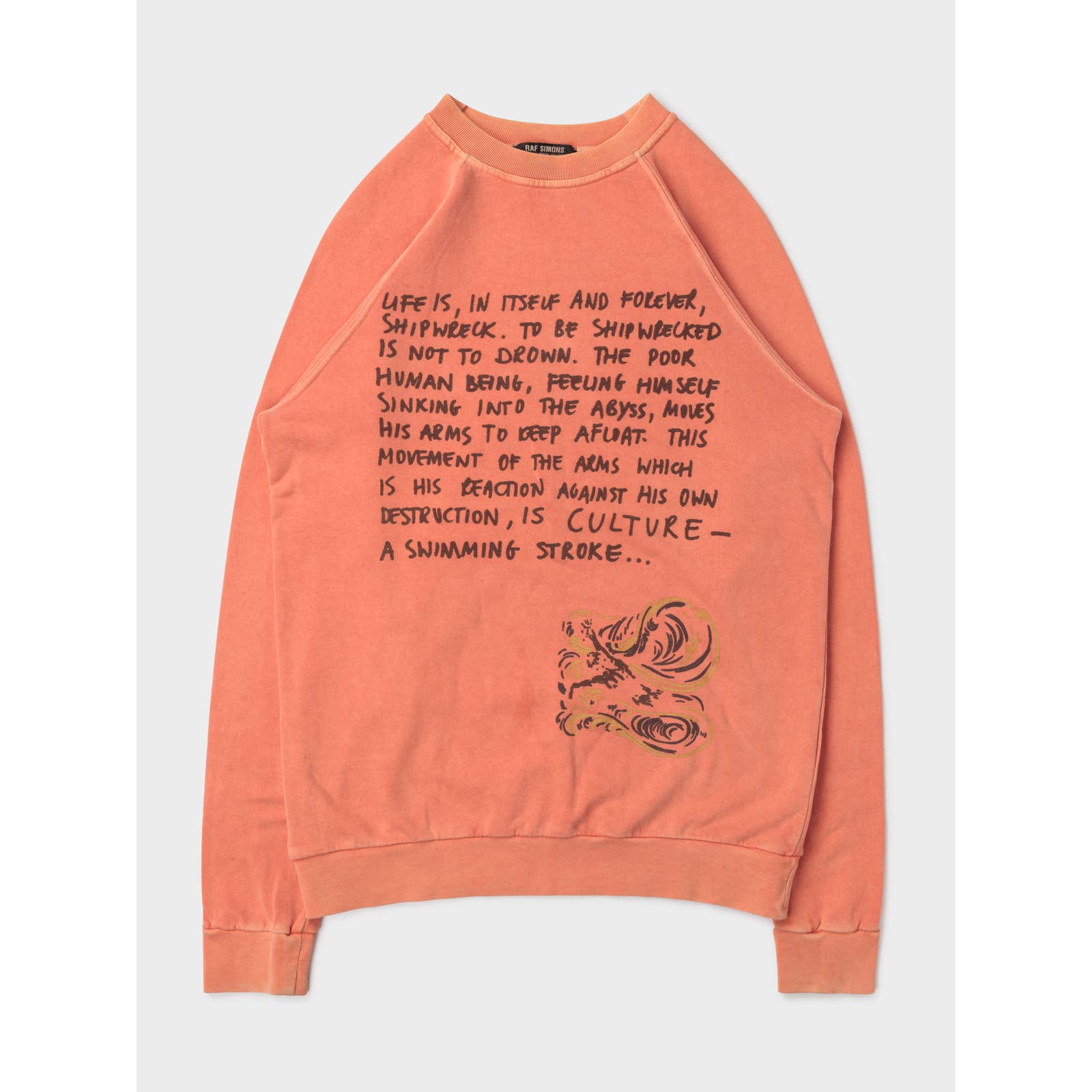 Orange Shipwrecked Crewneck