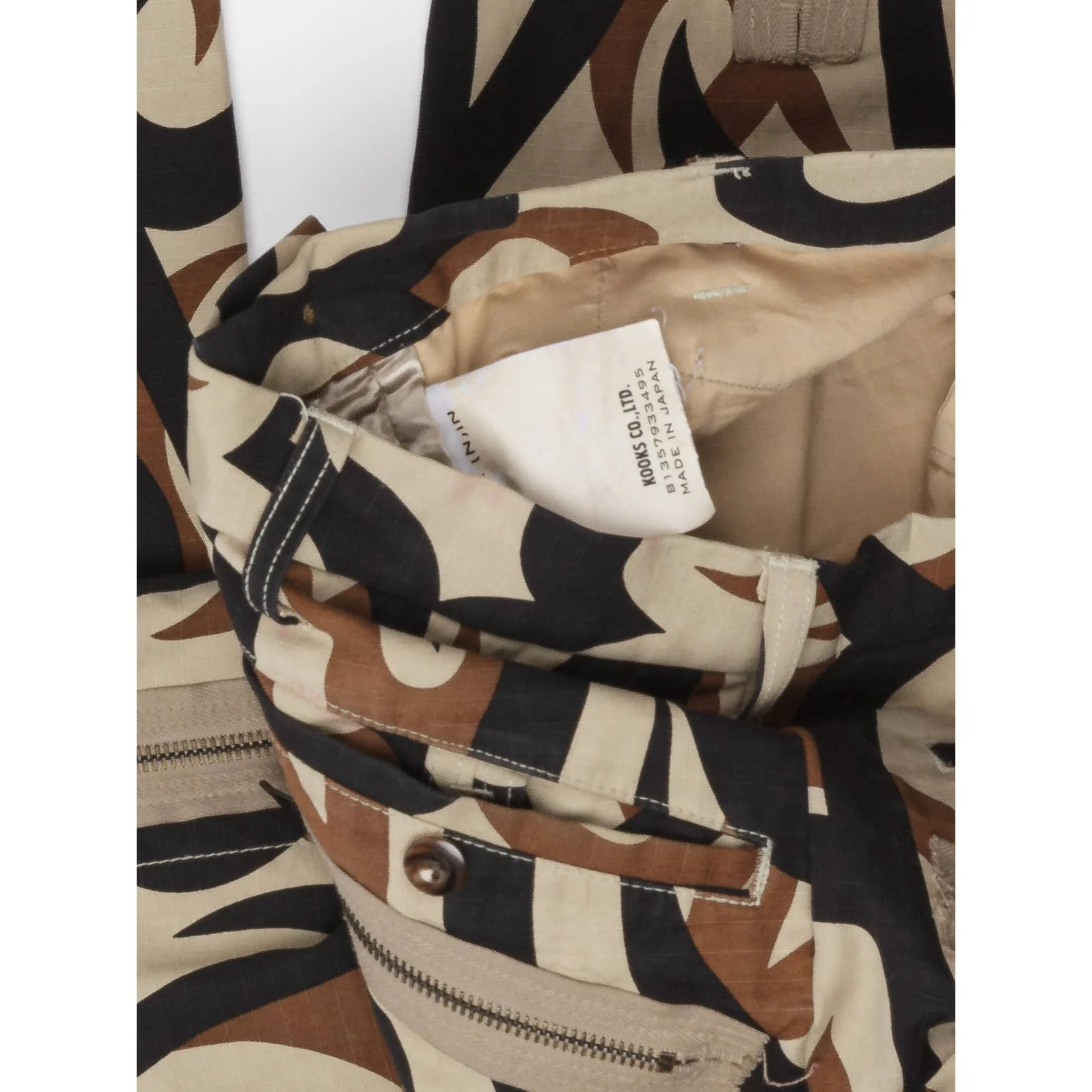 AW04 Tribal Cargo Pants - Image 3
