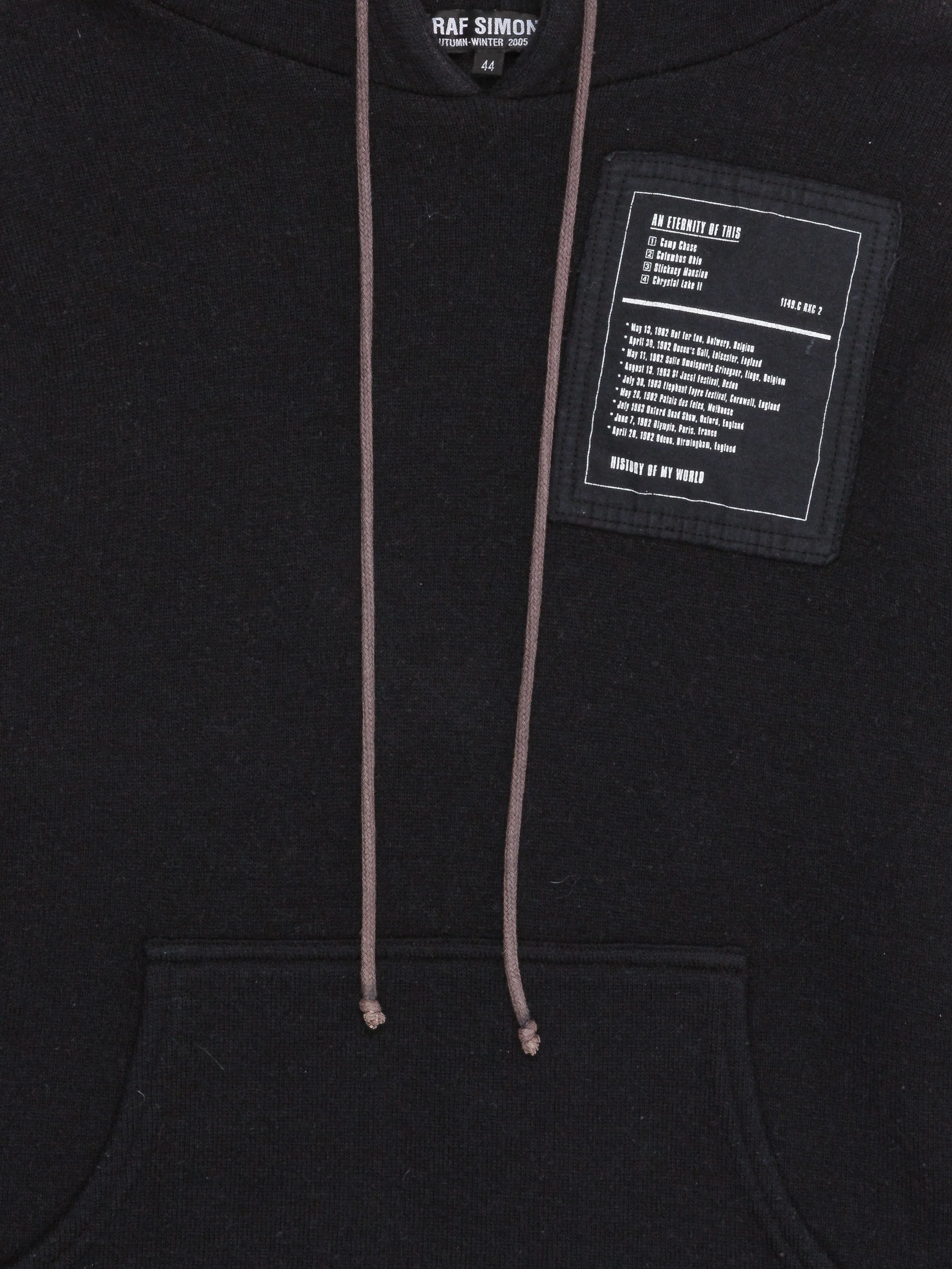 'History of my World' Patch Hoodie - Image 2