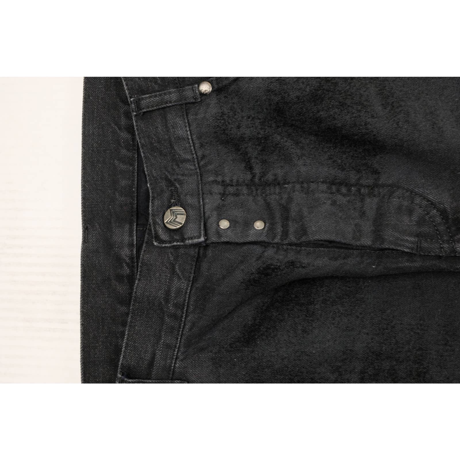 Shaved Velour Stripe Jeans - Image 5