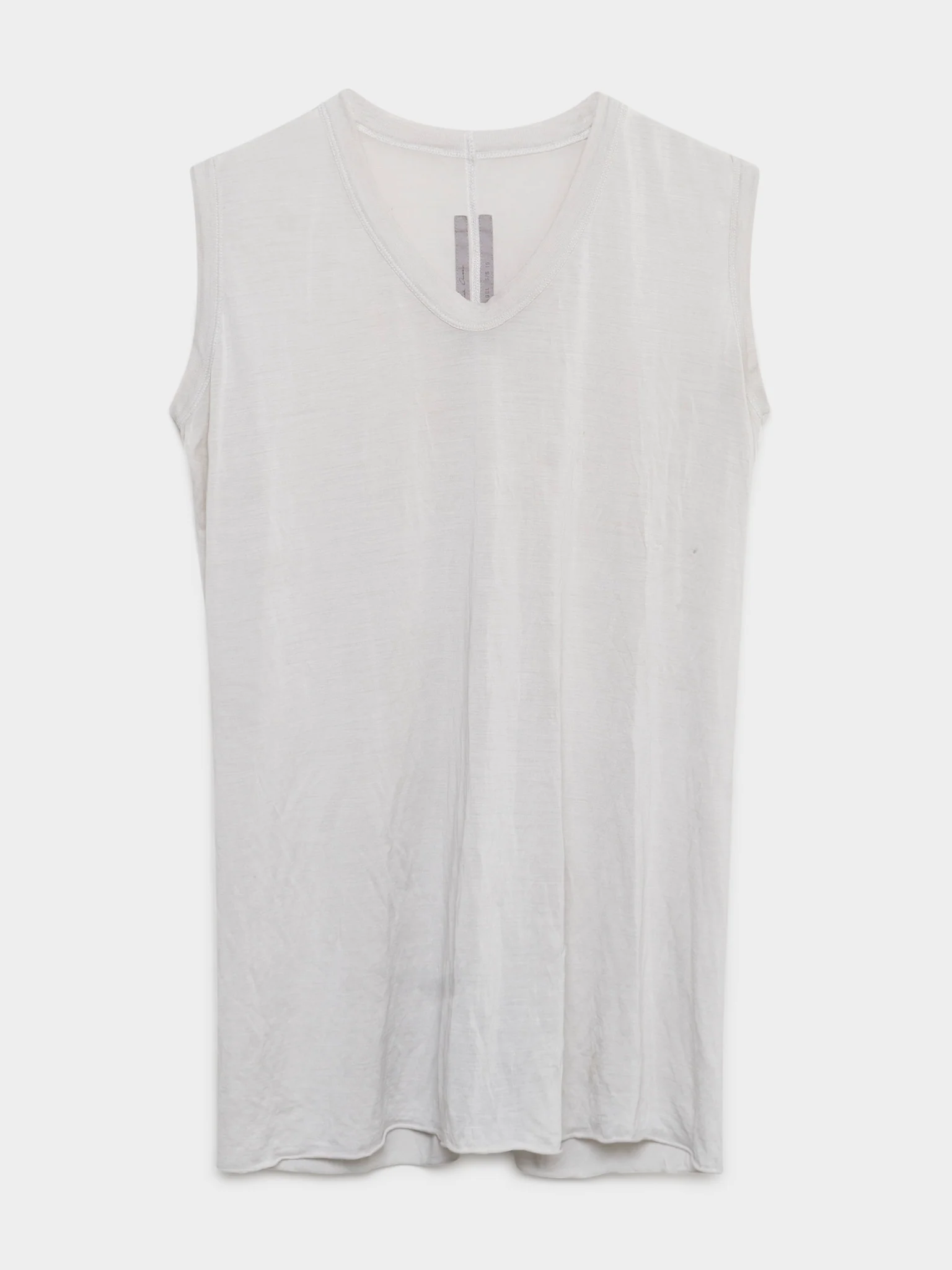 'Babel' Cut Off Shirt