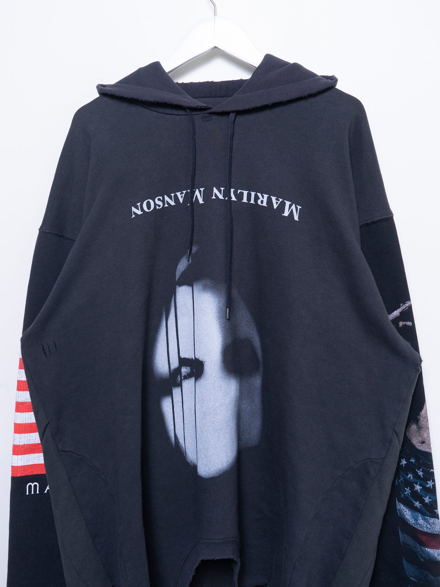 Banned Marilyn Manson Reconstructed Hoodie - Image 2