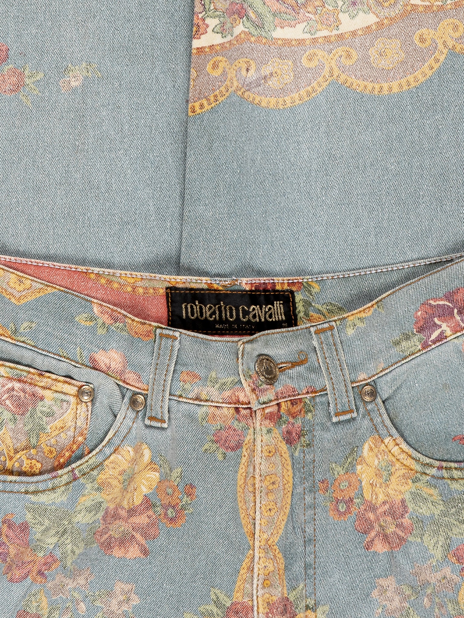 Baroque Floral Jeans - Image 2