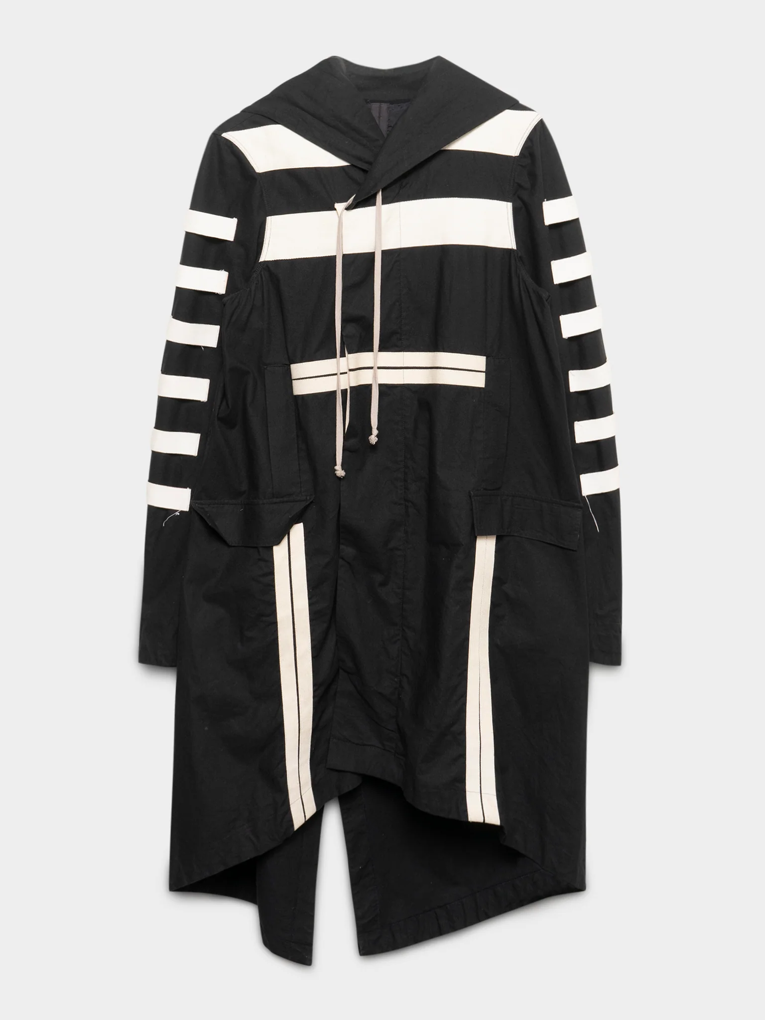 'Island' Runway Belted Parka