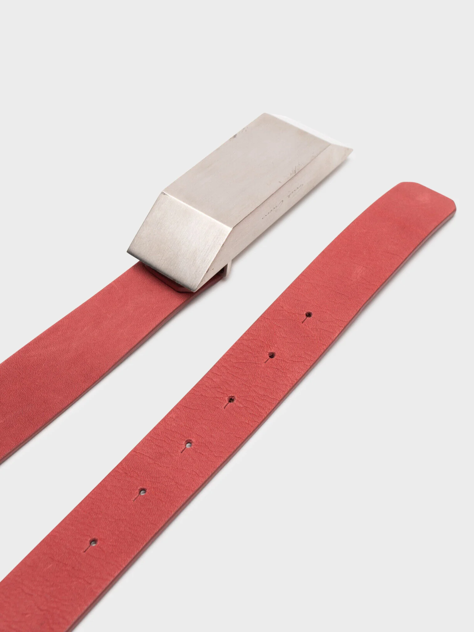 Beveled Leather Belt - Image 3