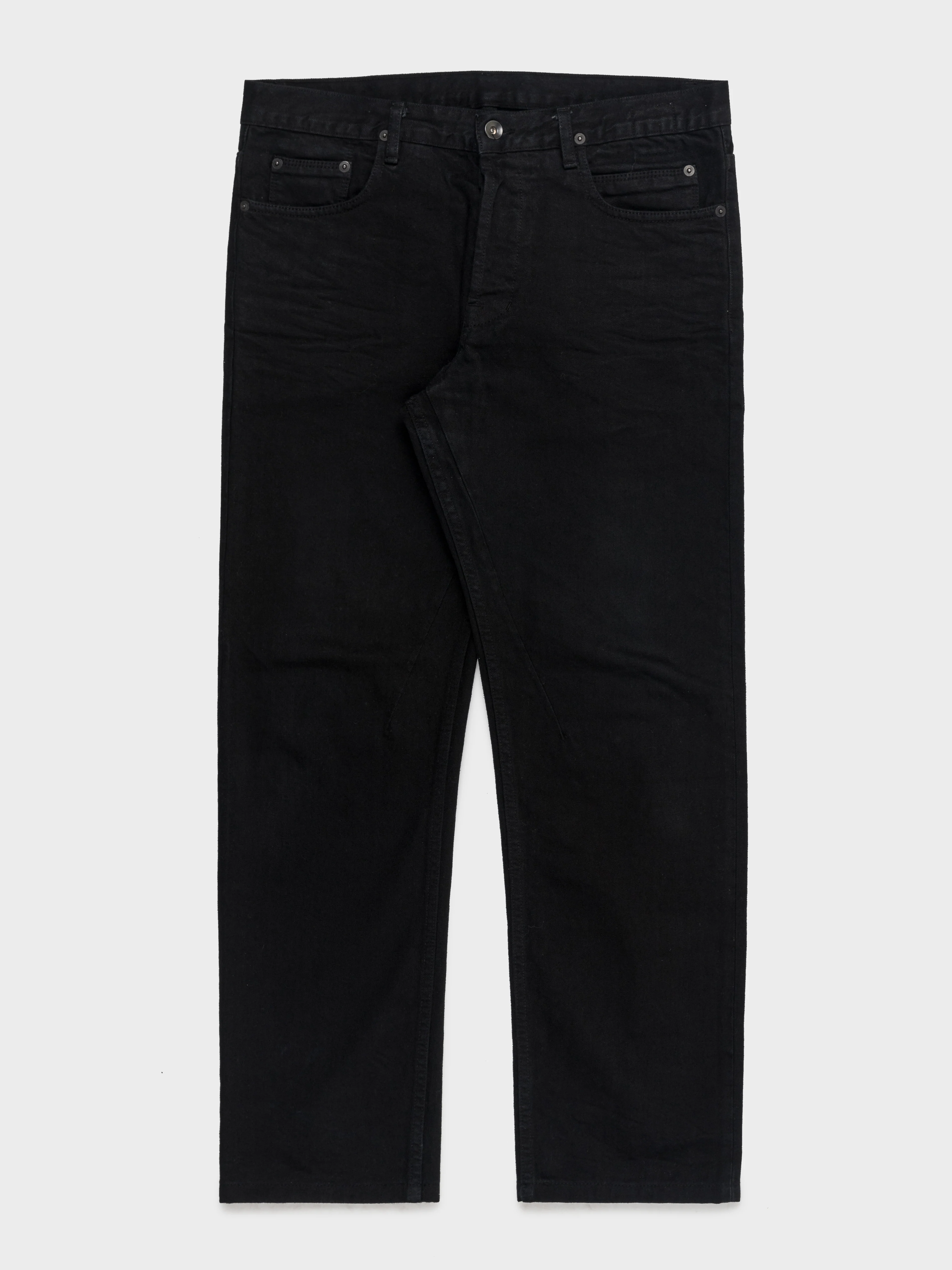 Straight Black Jeans