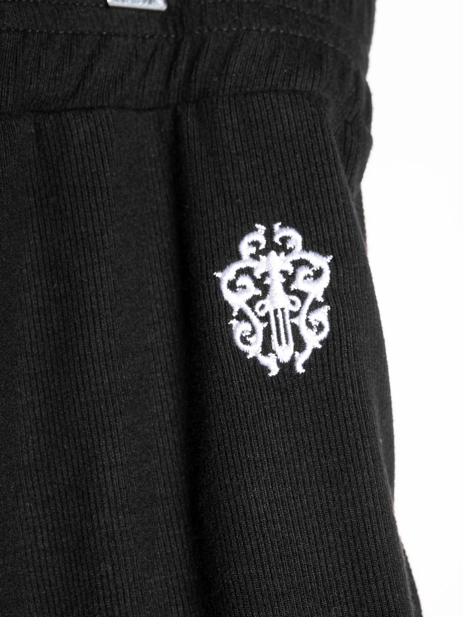 Black Lounge Shorts - Image 3
