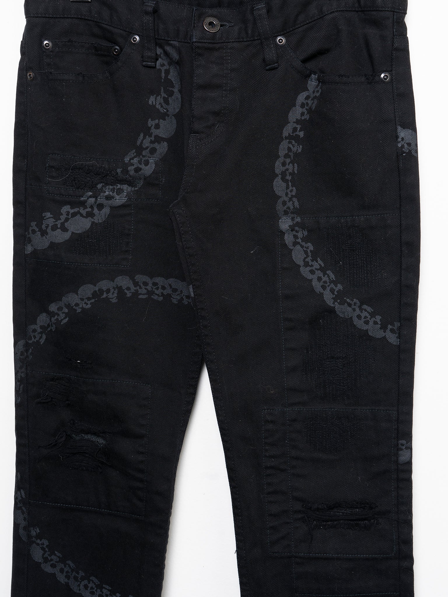 Black Skull Jeans - Image 2