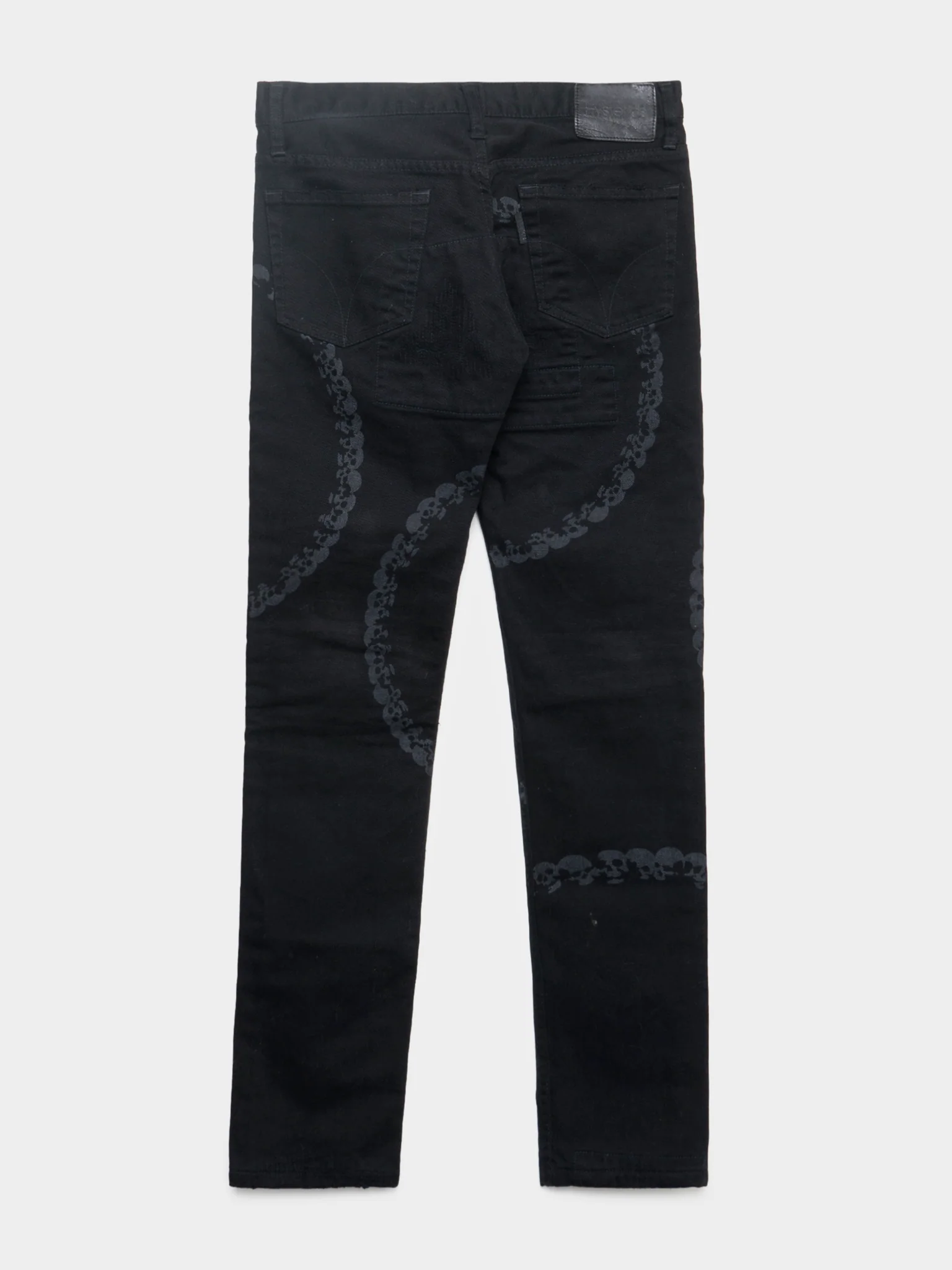 Black Skull Jeans - Image 3