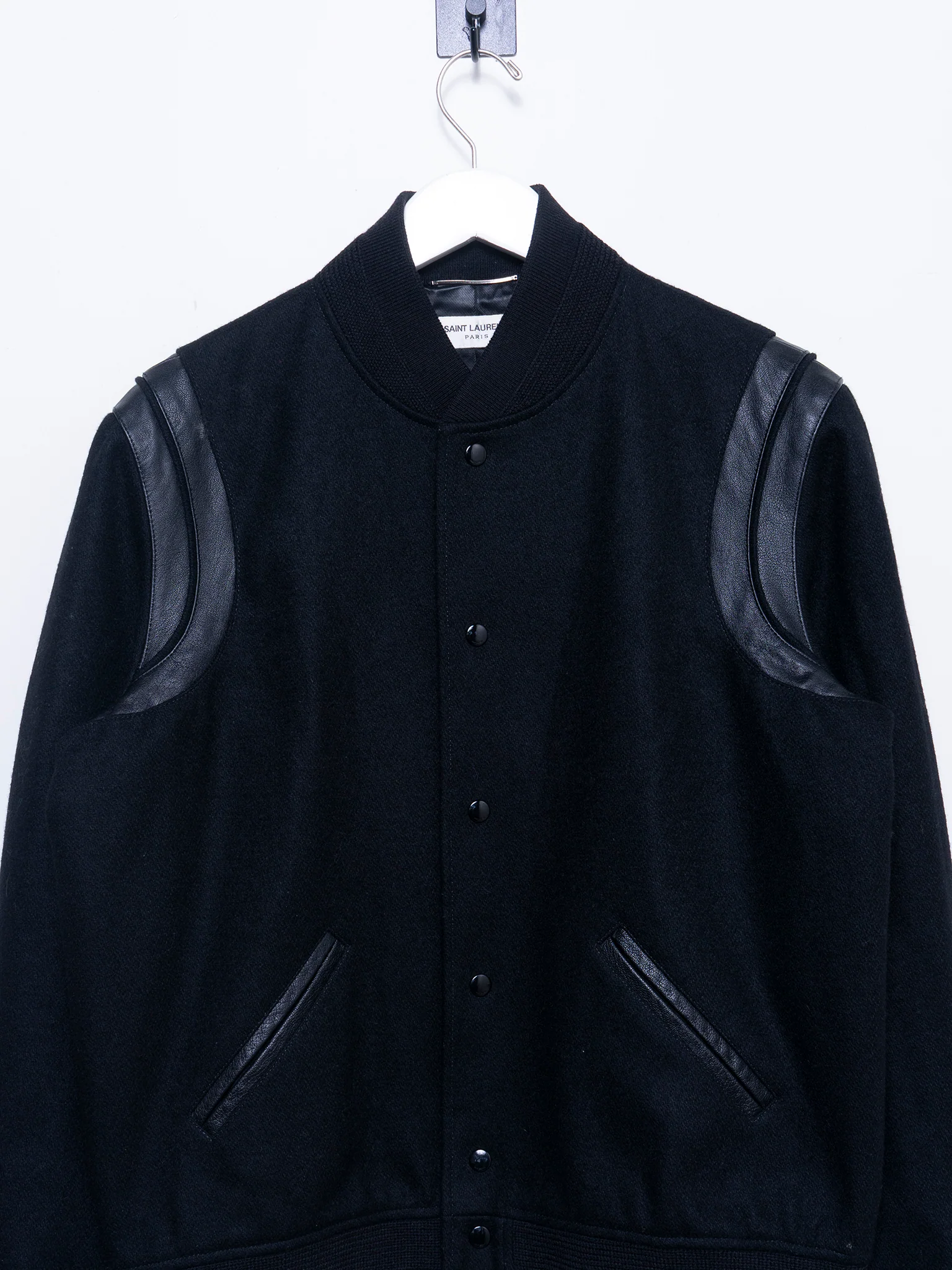 Black Teddy Varsity Jacket - Image 2
