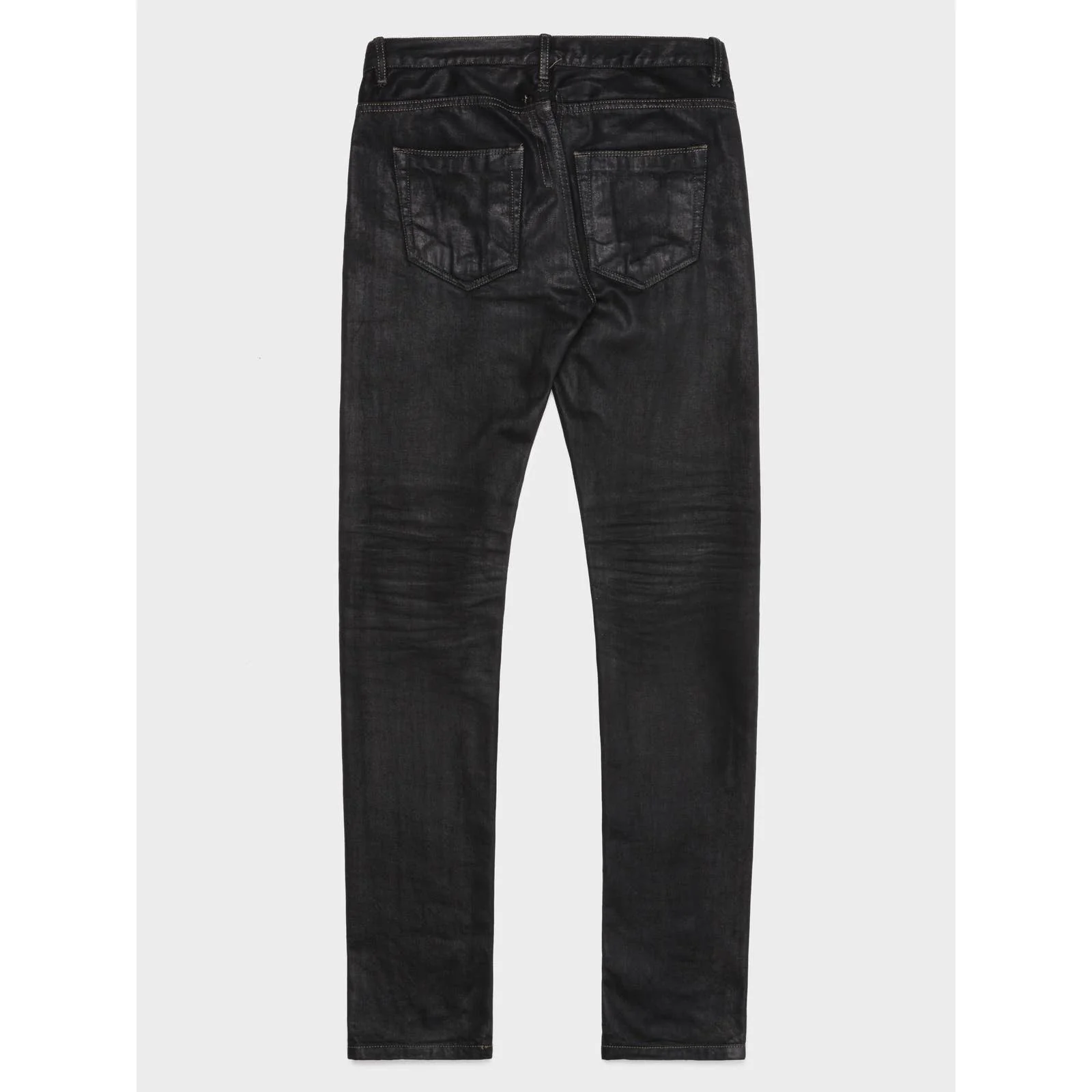Black Waxed Denim - Image 2