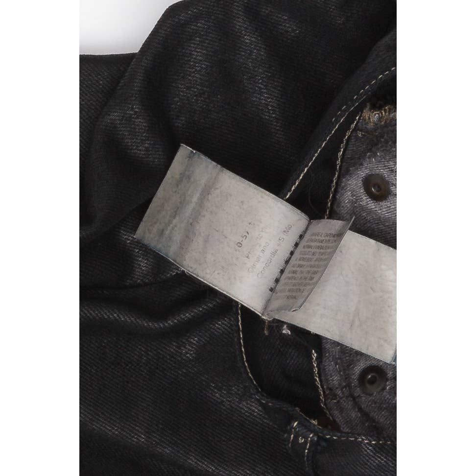 Black Waxed Denim - Image 4