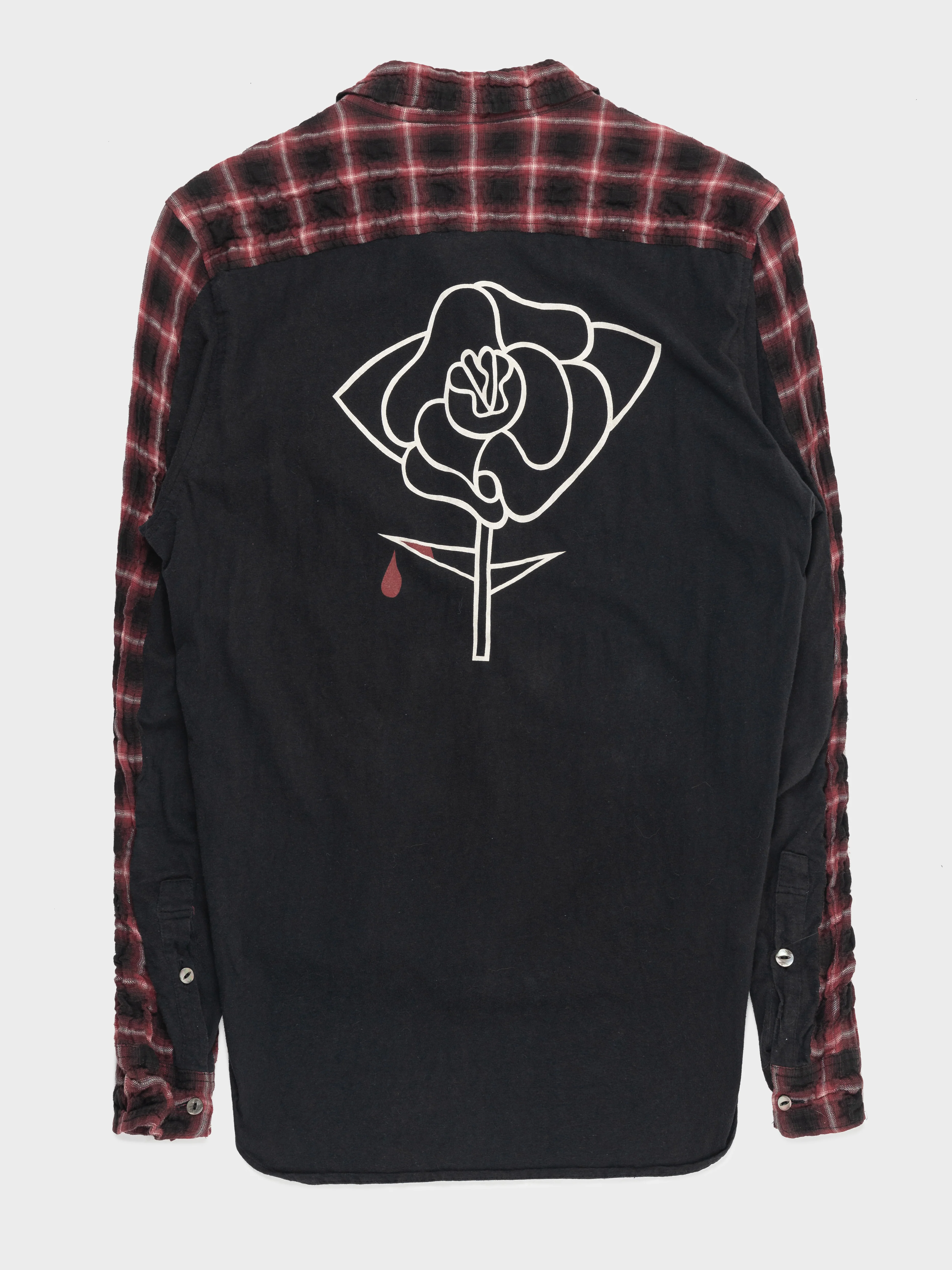 Bleeding Rose Sparkling Hybrid Flannel