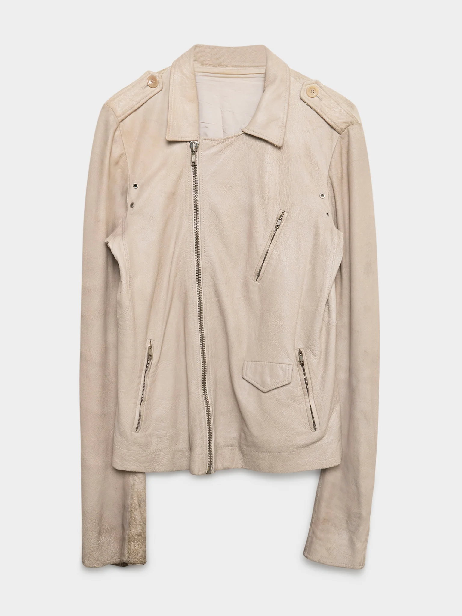 Blistered Lamb Leather Stooges Jacket