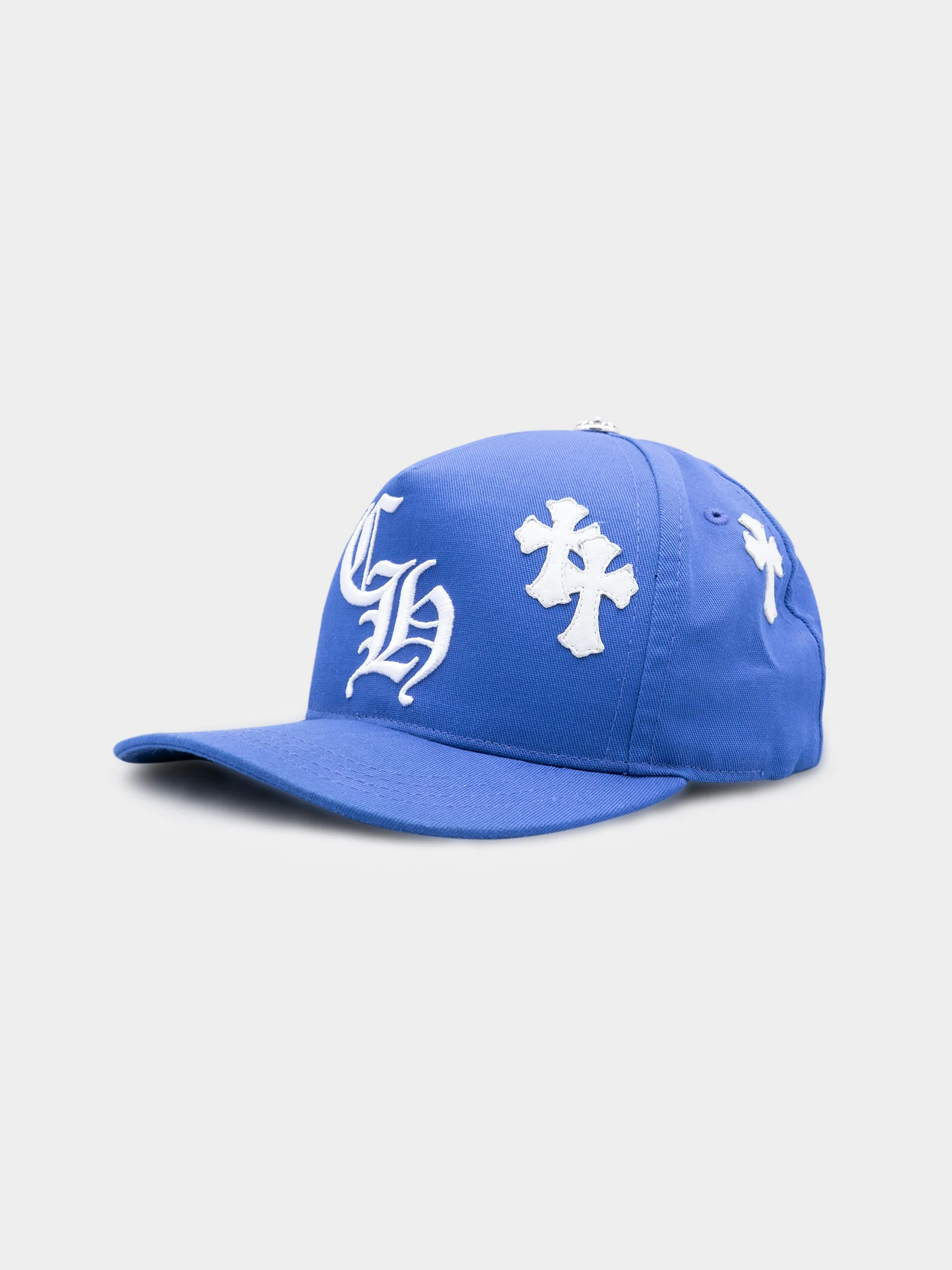 Blue Cross Patched Hat - Image 2