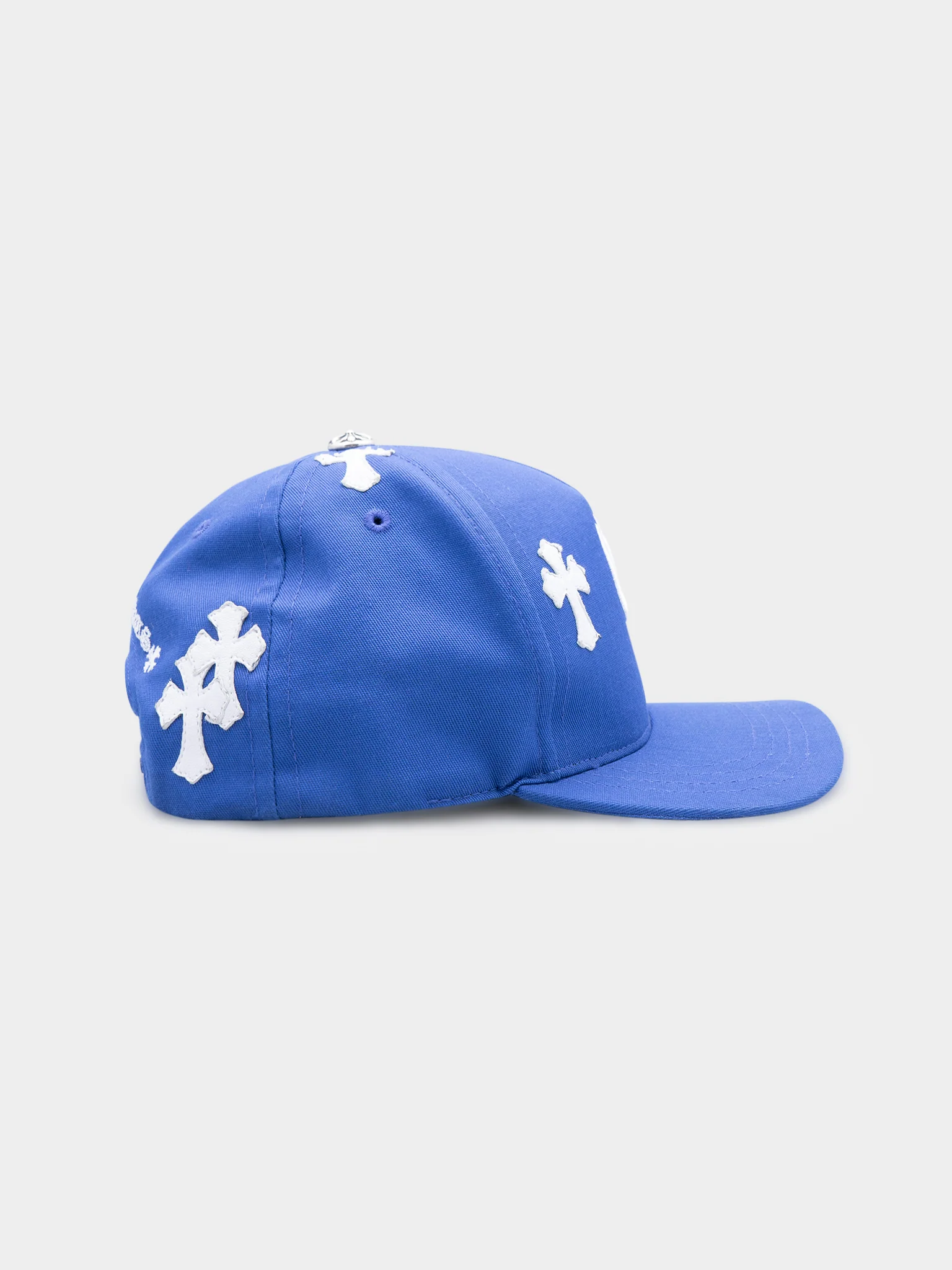 Blue Cross Patched Hat - Image 4