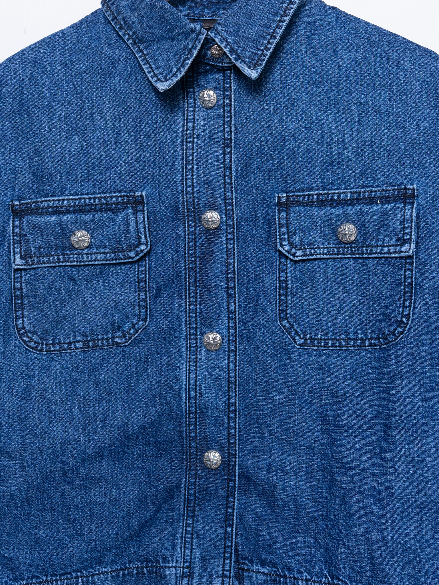 Blue Denim Shirt - Image 2