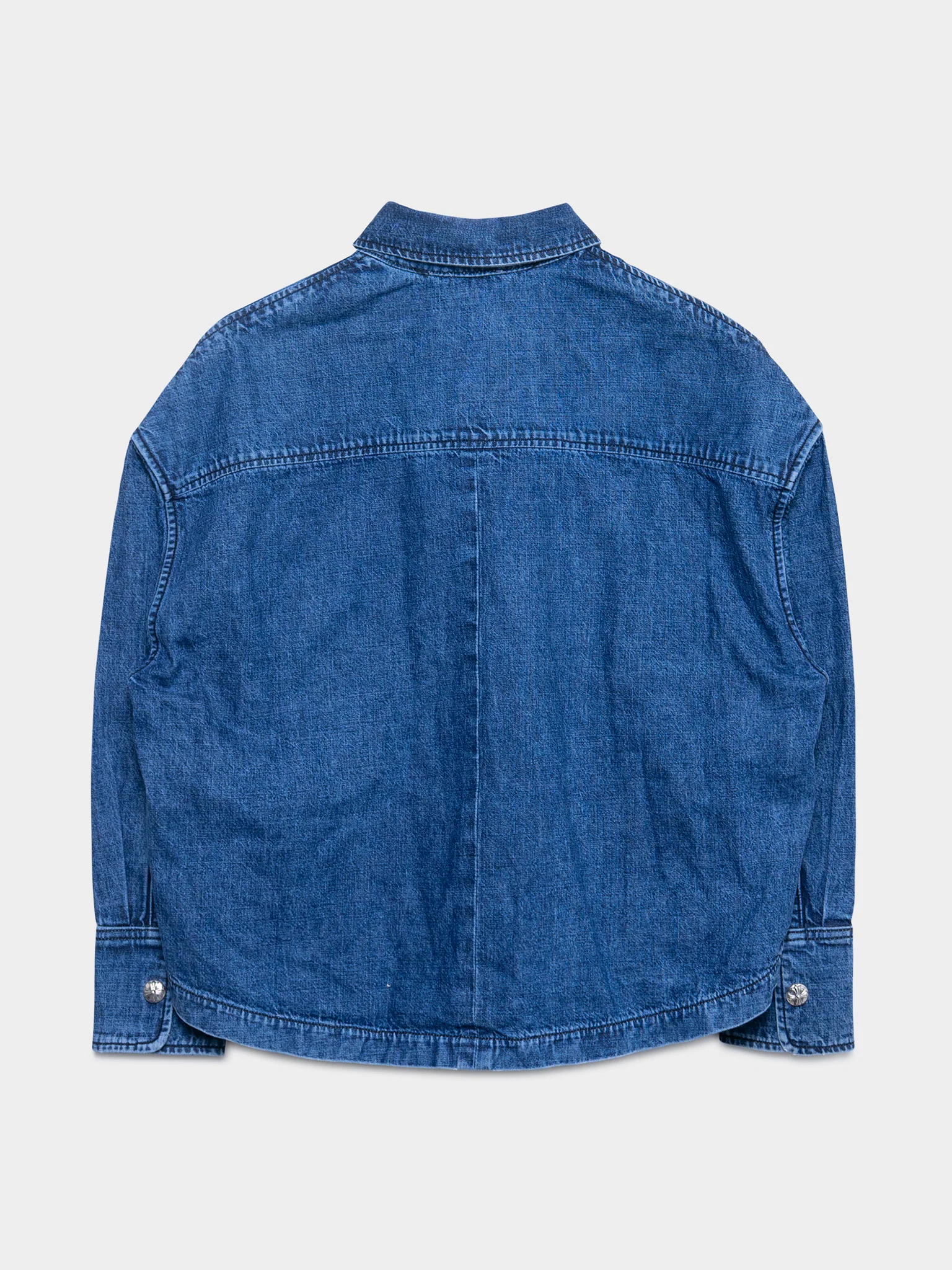 Blue Denim Shirt - Image 3