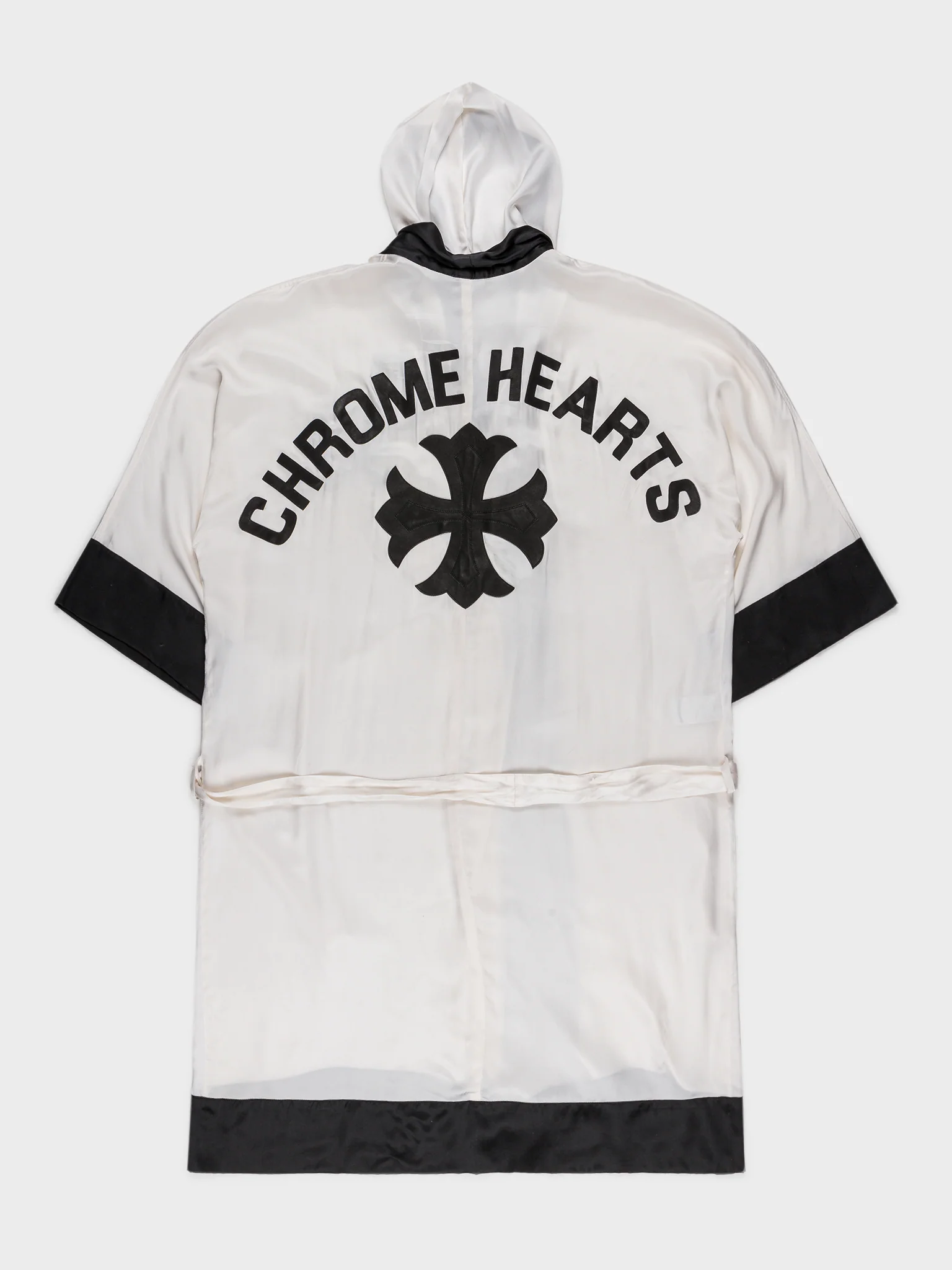 Silk & Leather Boxing Robe