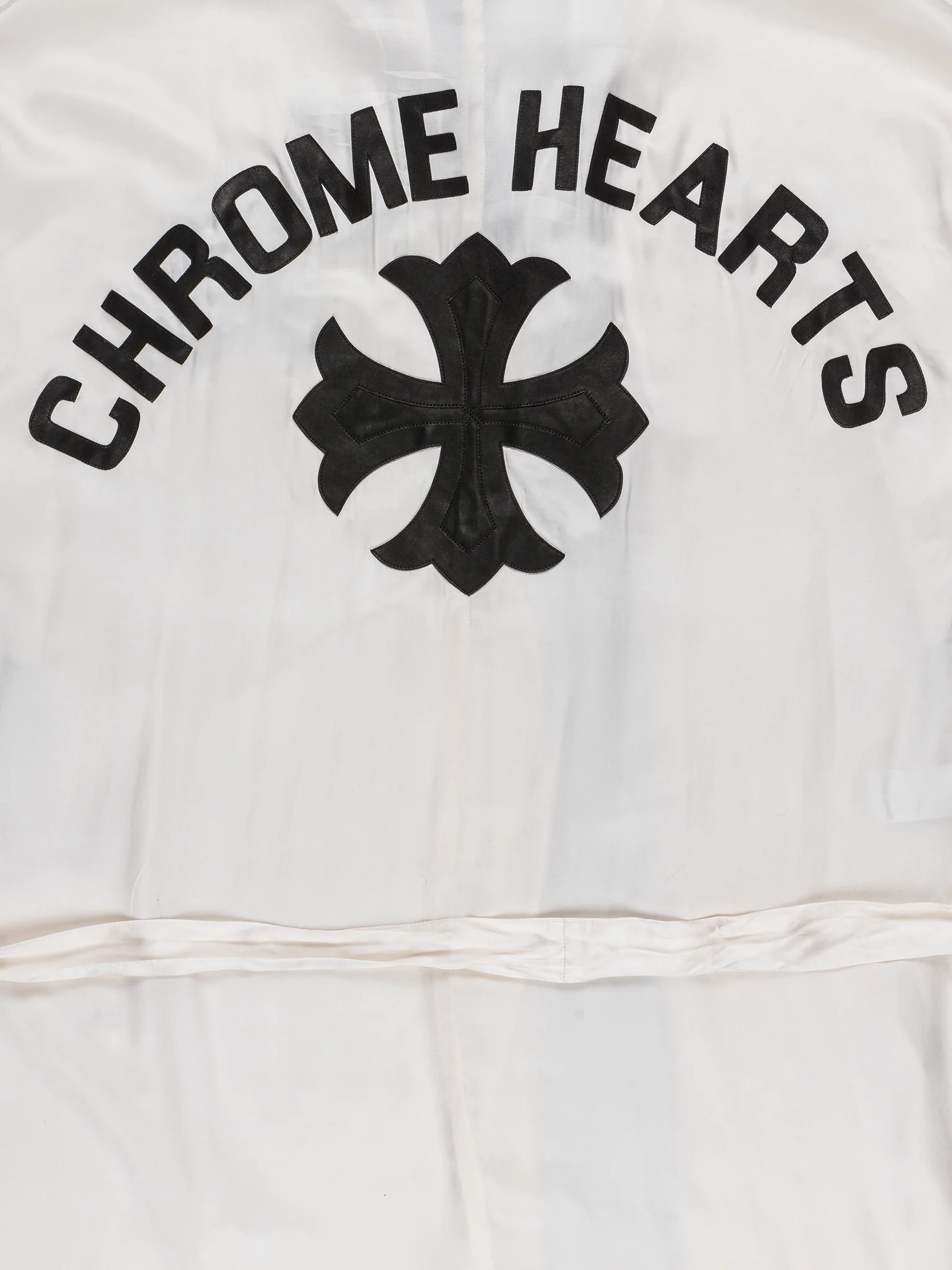 Silk & Leather Boxing Robe - Image 3