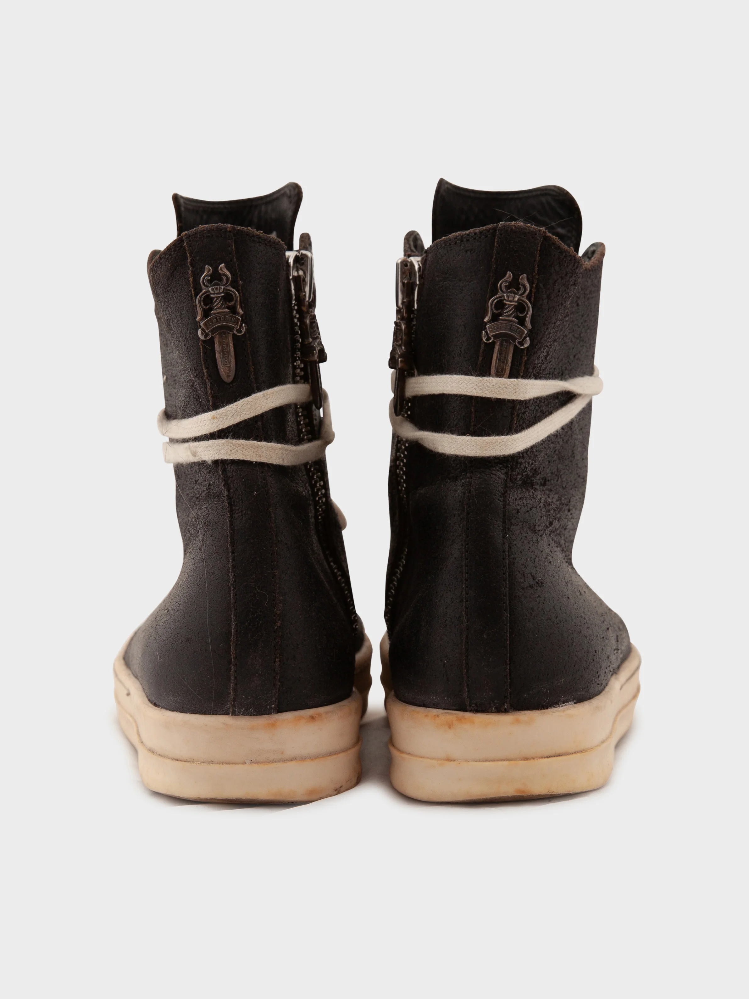 Burnt Leather Chrome Hearts Ramones - Image 4