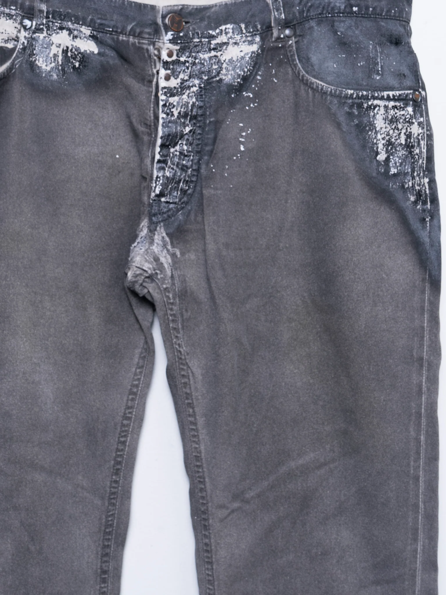 Burnt Paint Splatter Jeans - Image 2