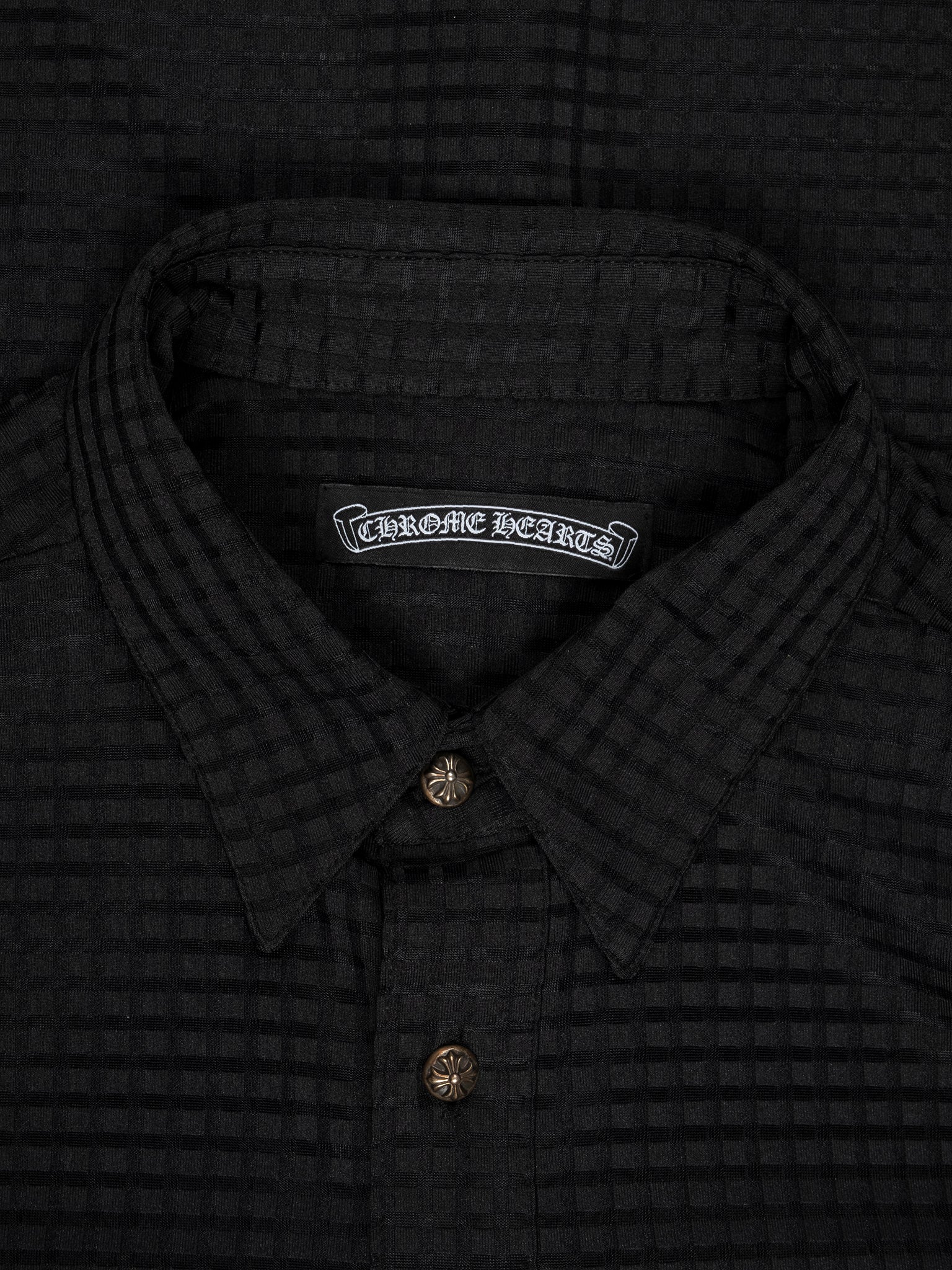 Perforated Camp Button Down Shirt - Image 3