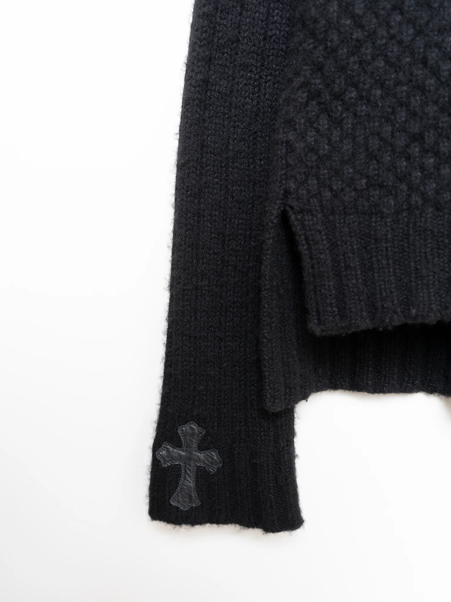 Cashmere Patched Sweater - Image 2