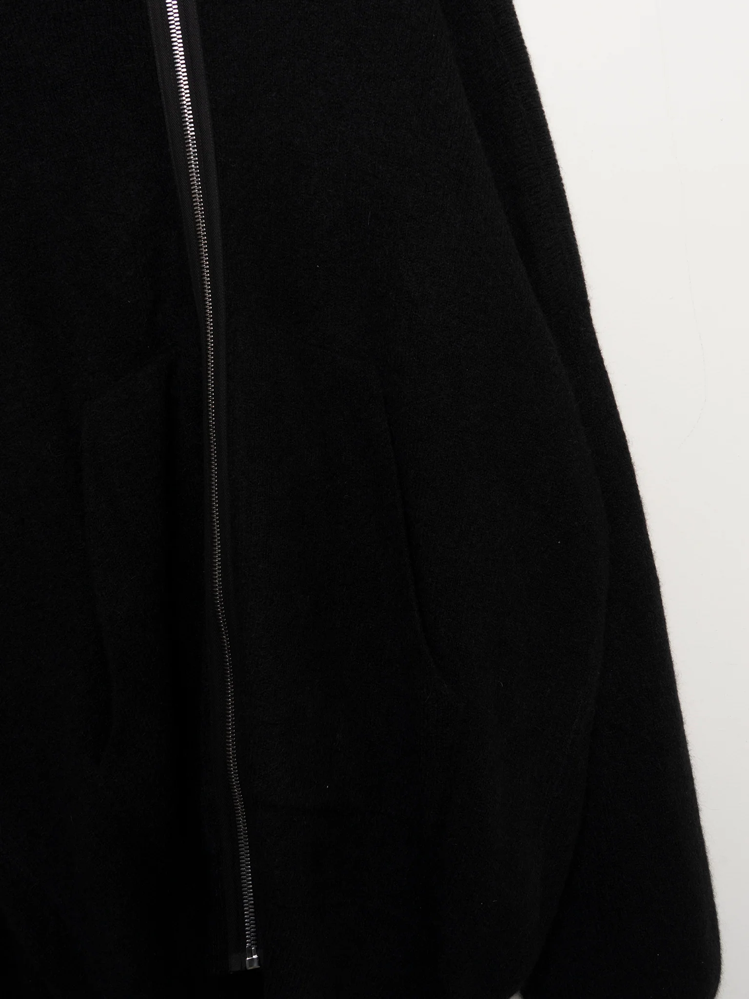 Cashmere Zip-Up Hoodie - Image 2