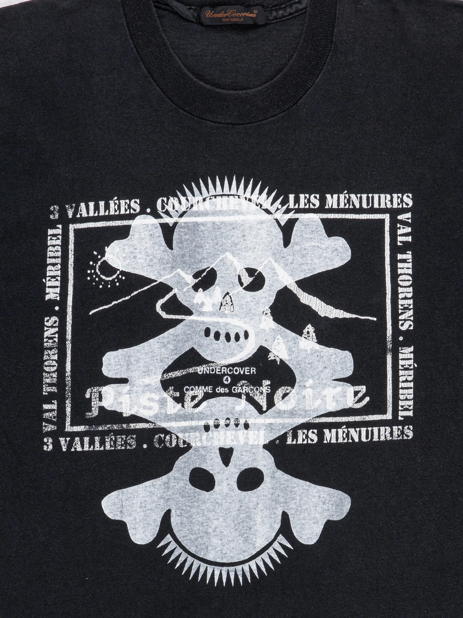 CDG Double Skull One-Off T-Shirt - Image 2