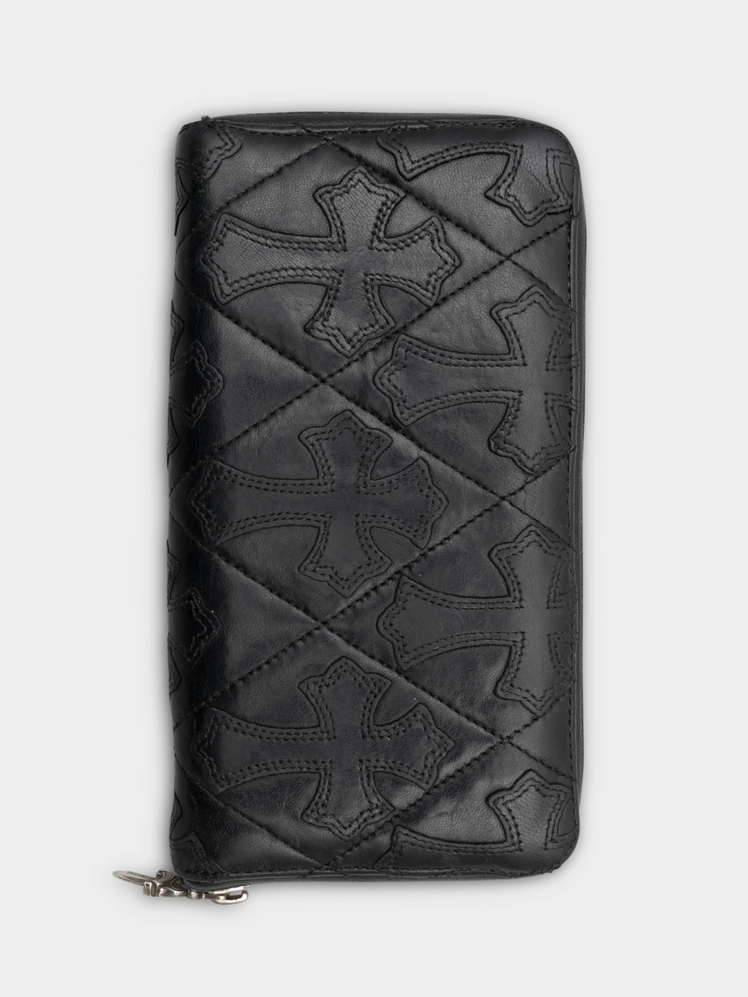 Cemetery Patched Quilted Rec F Zip Wallet - Image 2