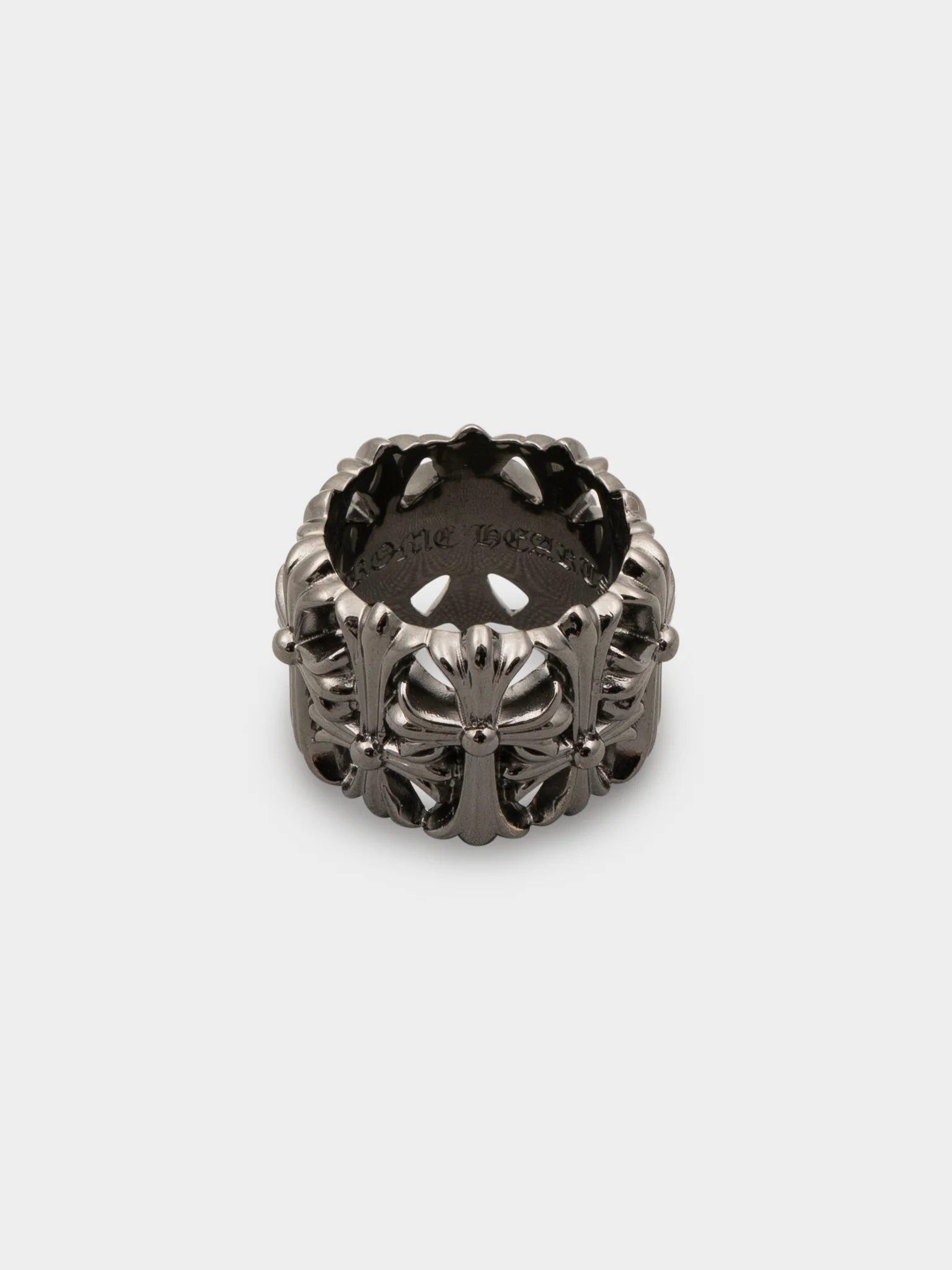 Black Rhodium Cemetery Ring - Image 2
