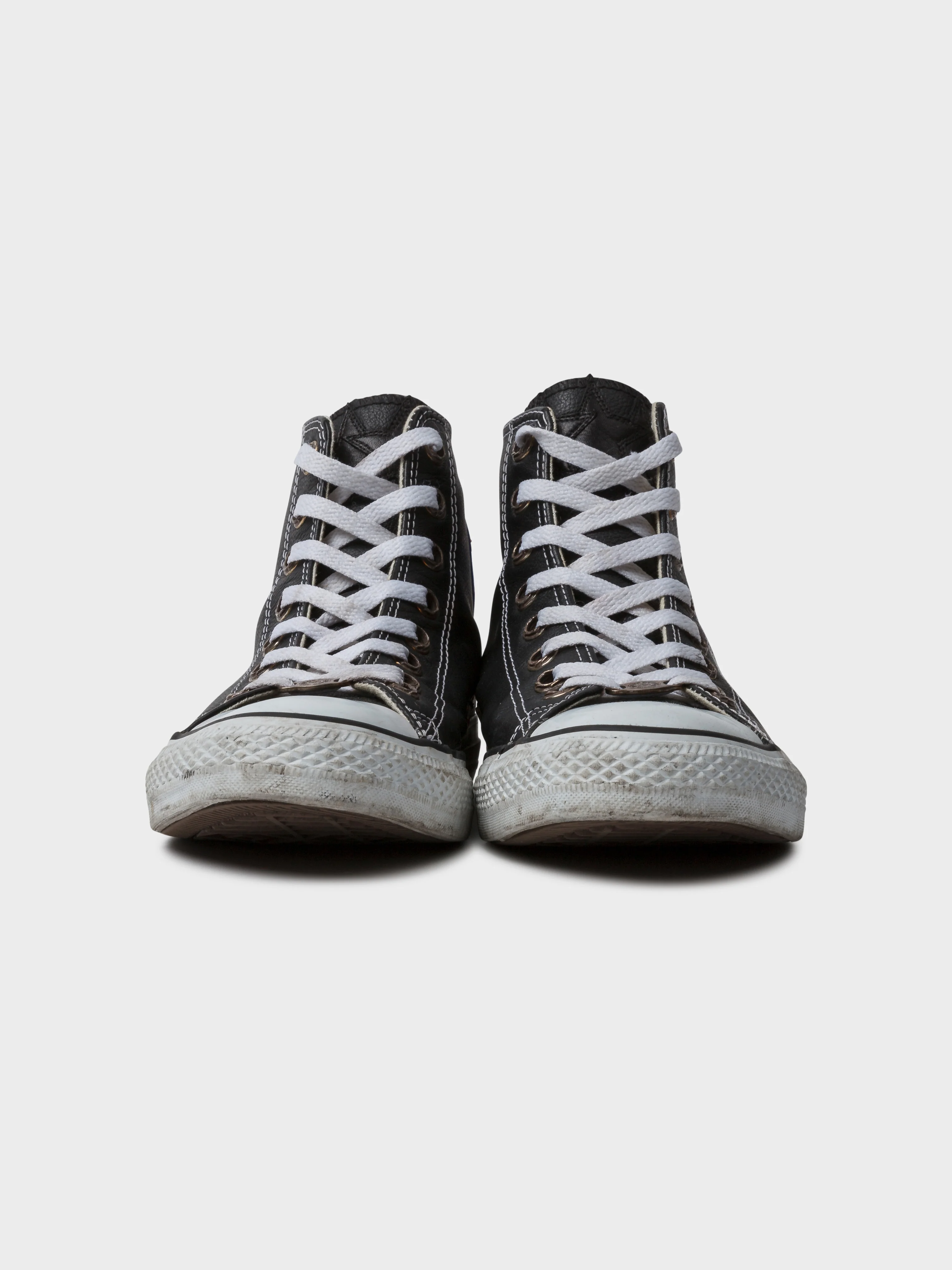 Converse Leather Hi Tops - Image 2