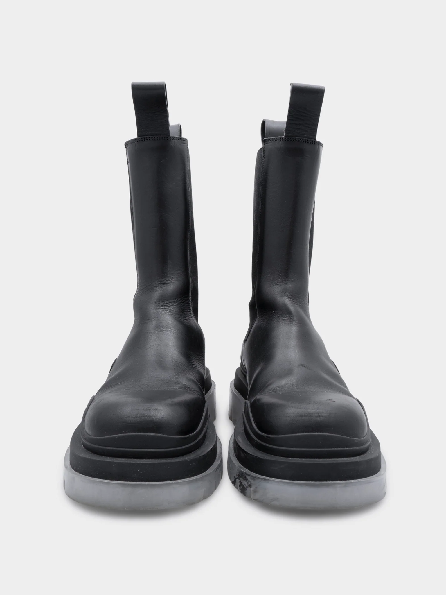 Clear Sole Tire Boots - Image 2