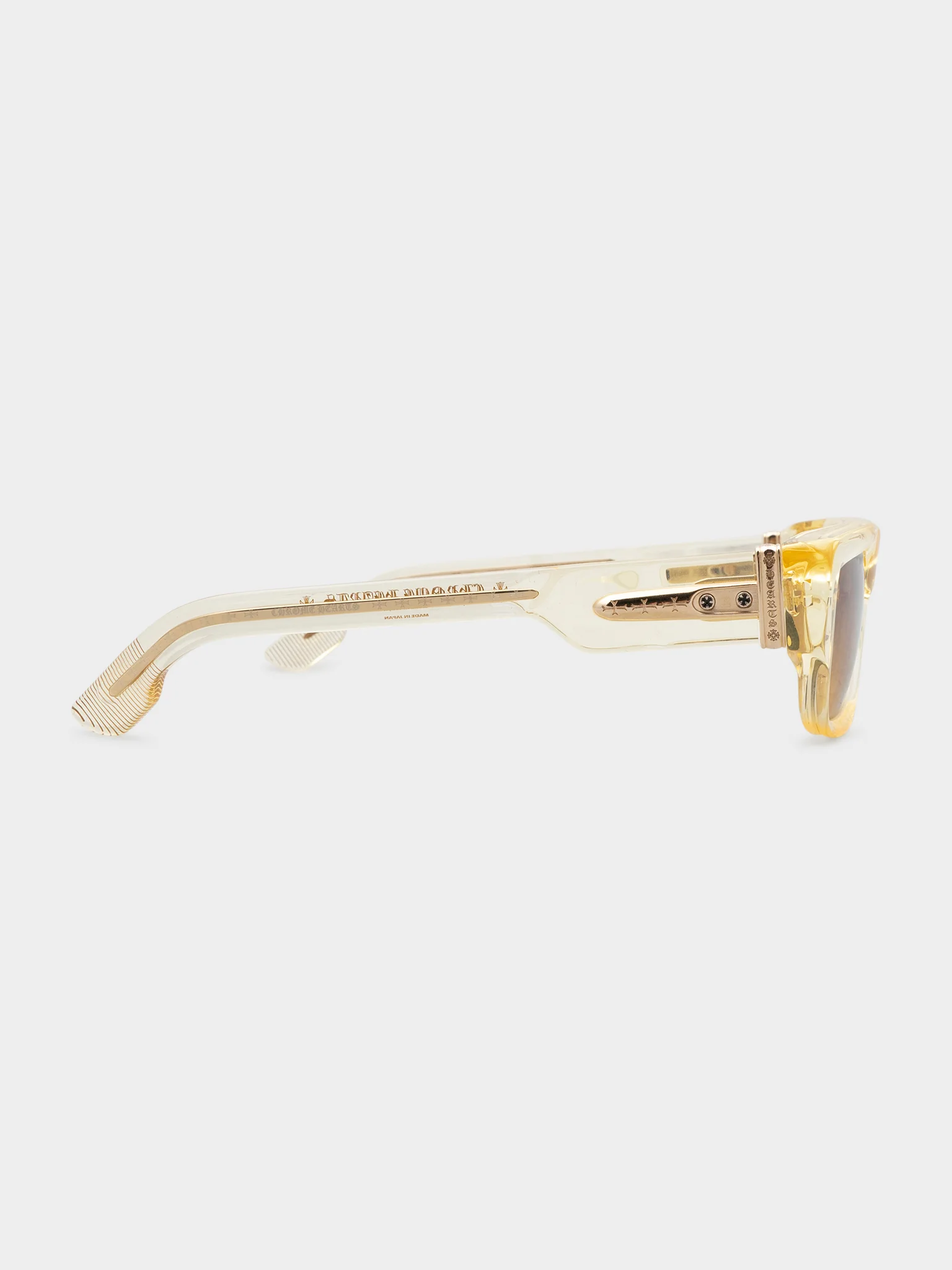 Clear Yellow Girth Quake Sunglasses - Image 5