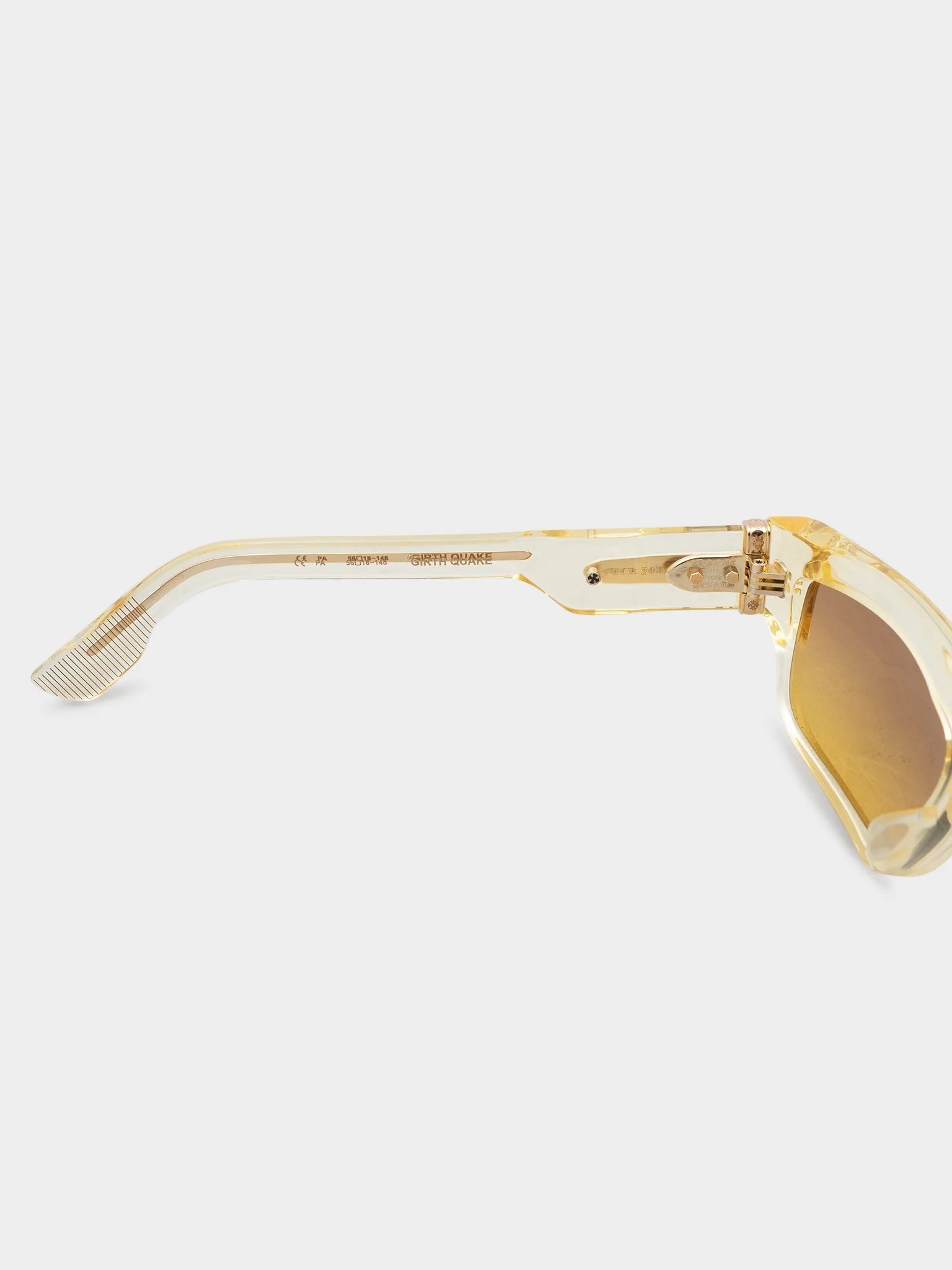 Clear Yellow Girth Quake Sunglasses - Image 6