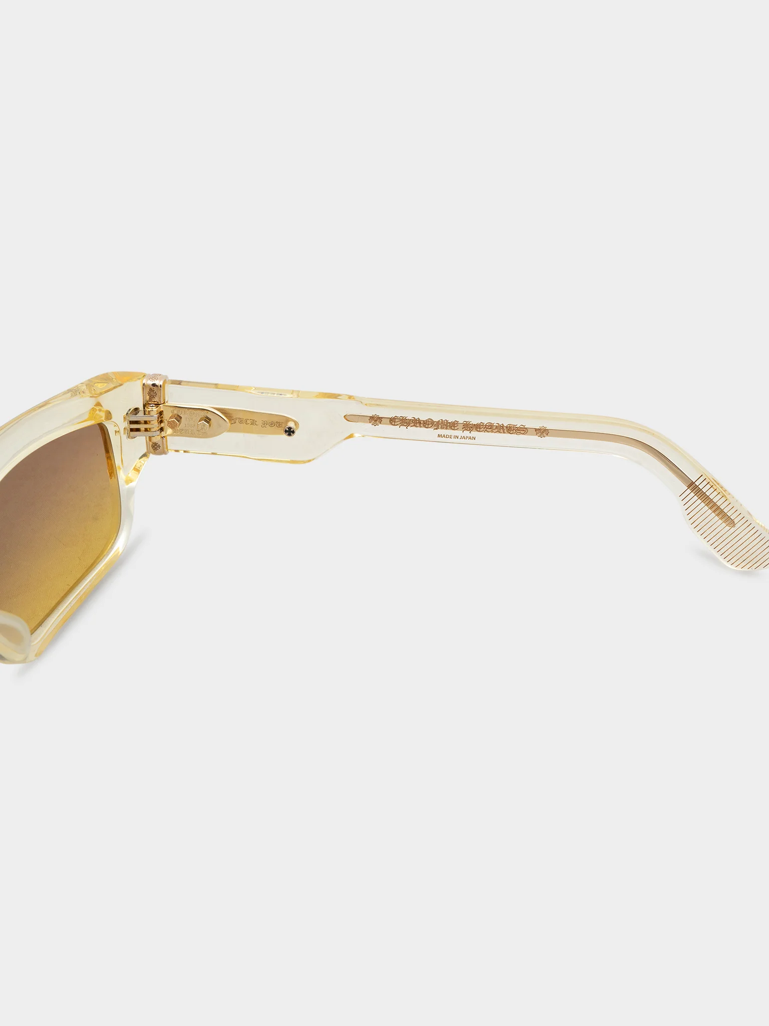 Clear Yellow Girth Quake Sunglasses - Image 7