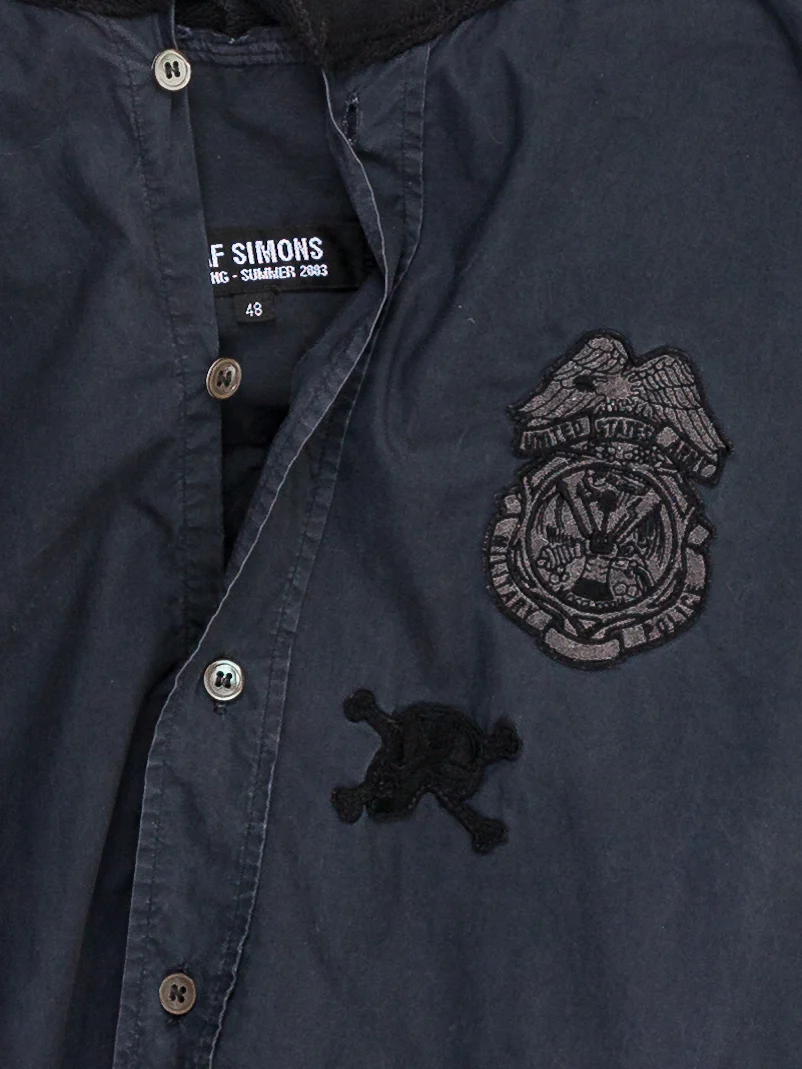'Consumed' Hooded Button Up Shirt - Image 2